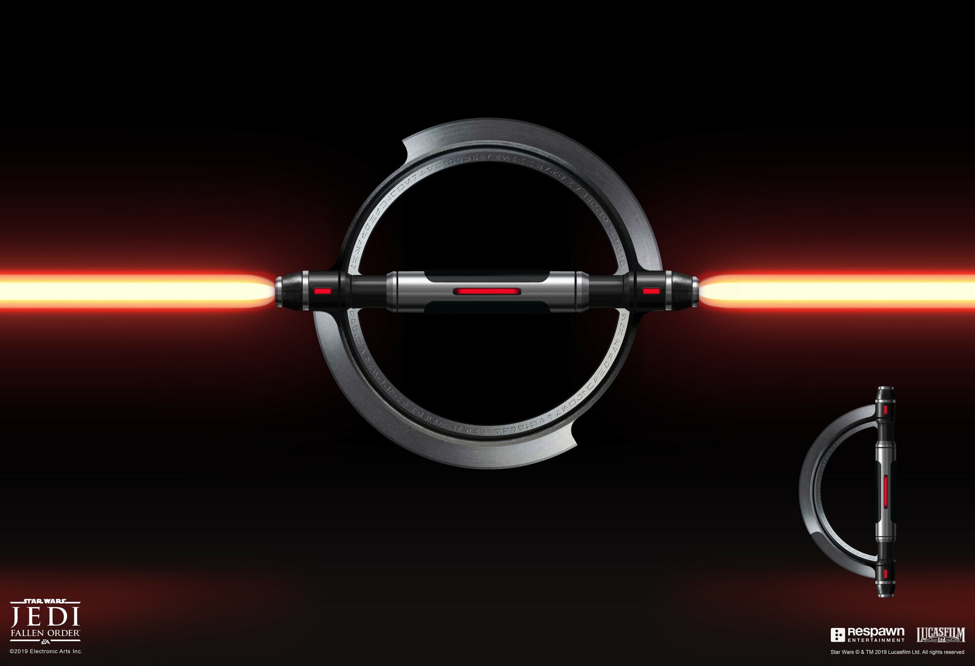 Star Wars Двухклинковый световой меч