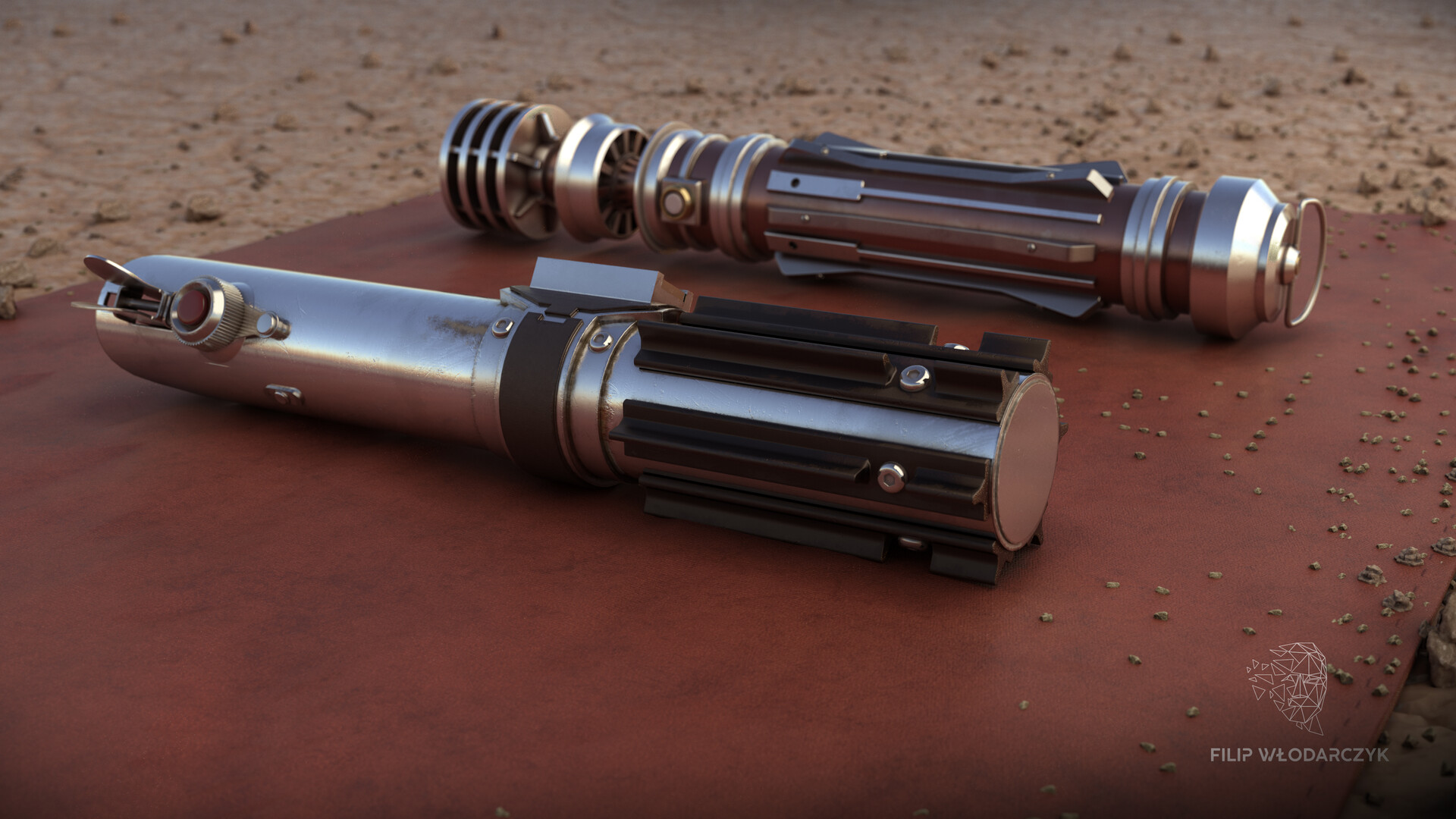 Rey's new top lightsaber episode 9