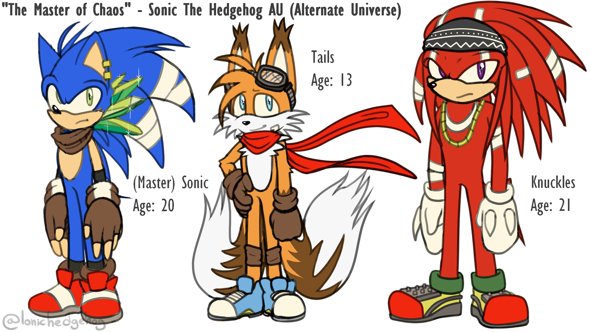 Artstation The Master Of Chaos Sonic Alternate Universe Explorations Lucia Pires