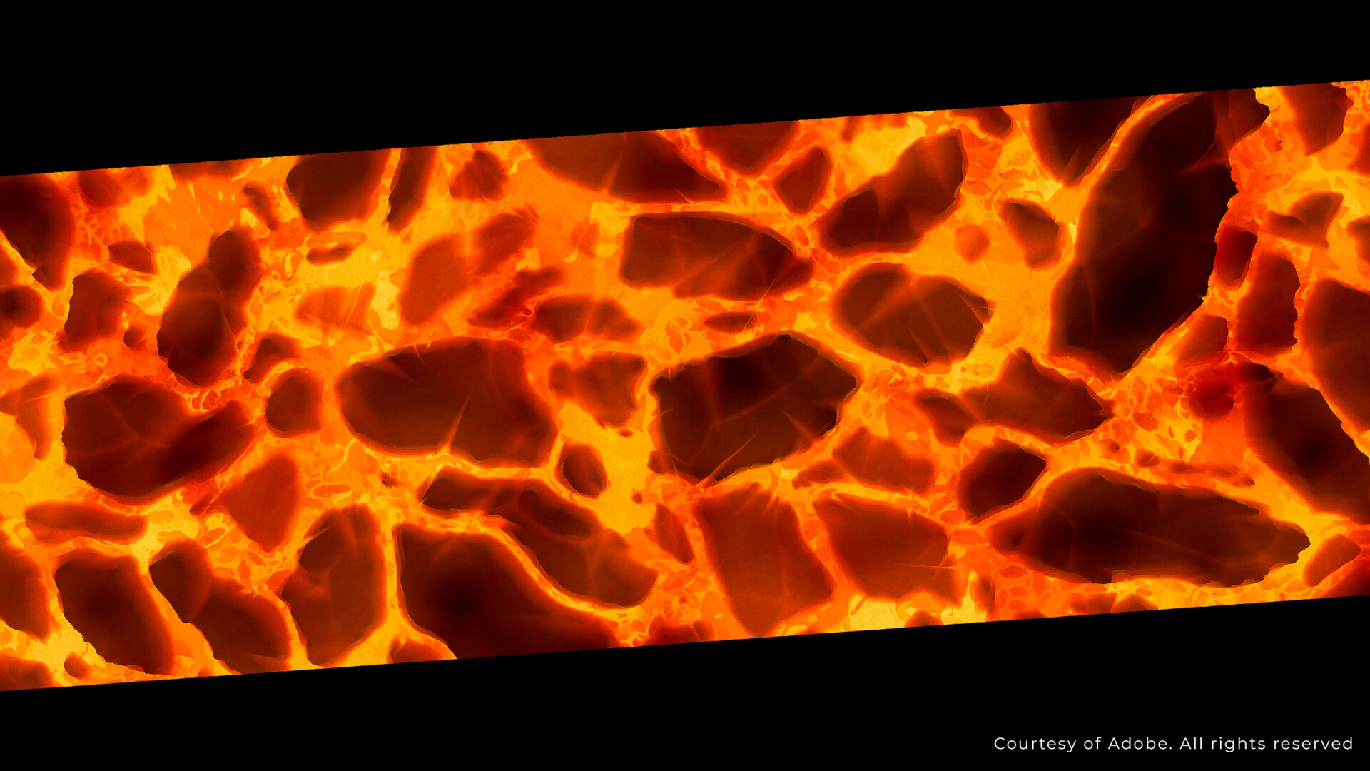 ArtStation Stylized Cracked Lava Adobe Substance 3D Assets