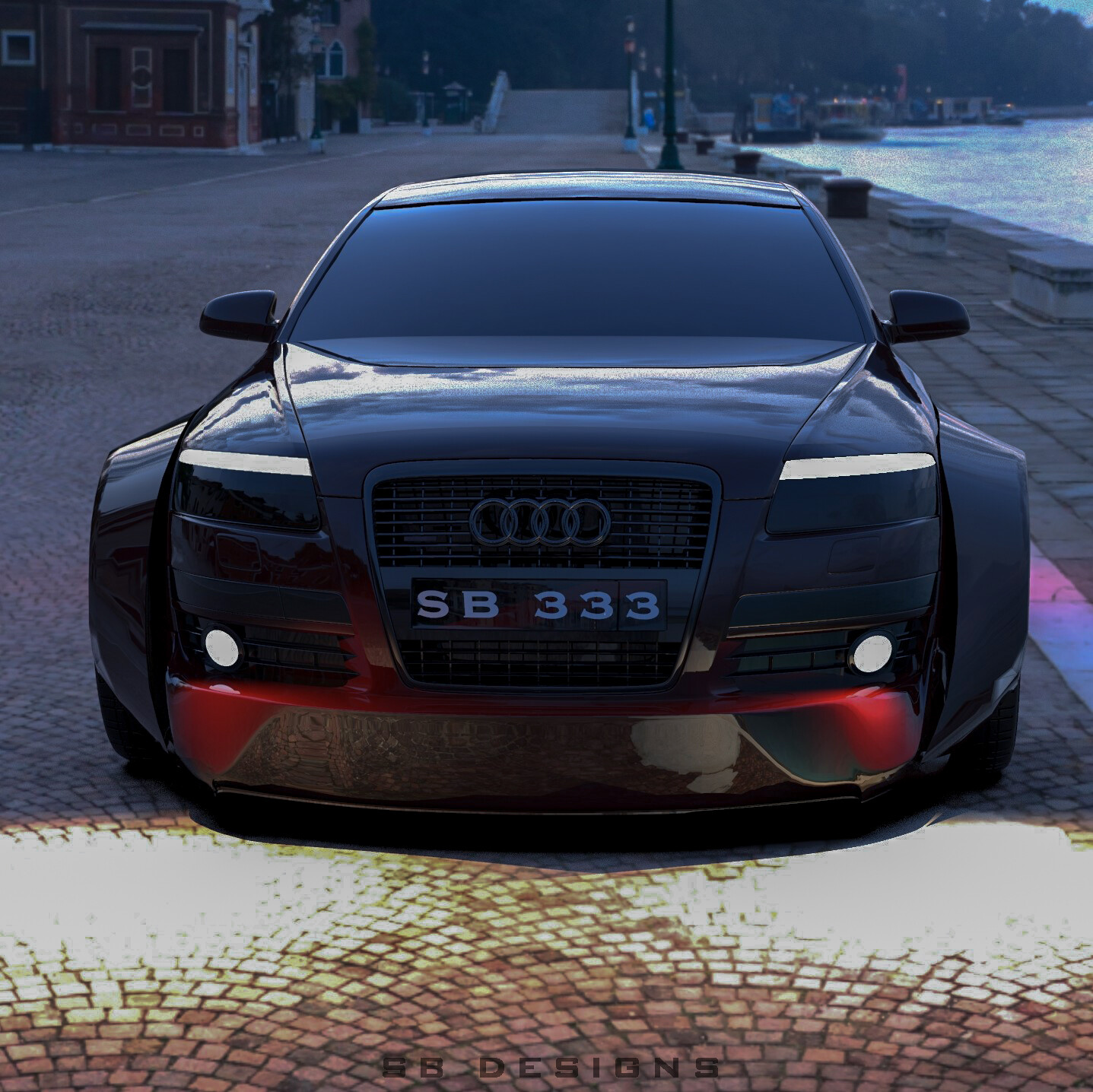 Audi a6 c5 store wide body kit