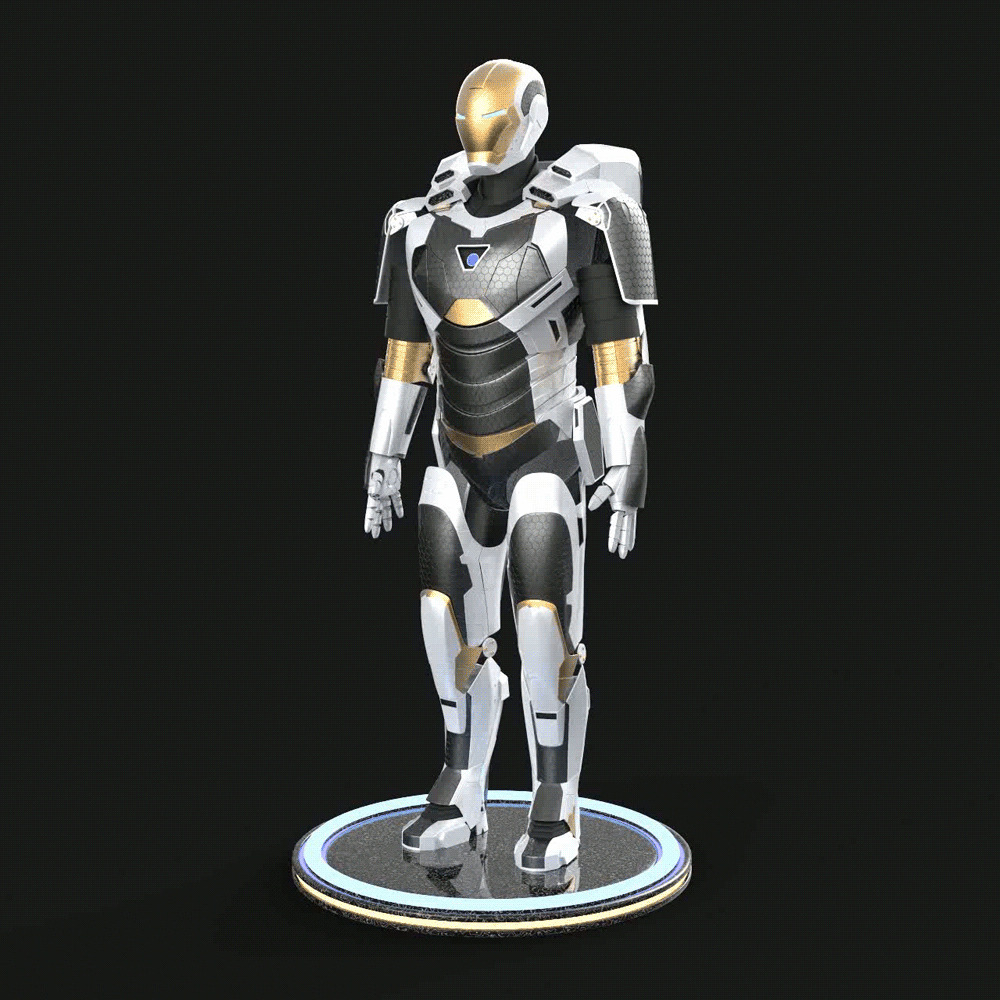 ArtStation Iron Man Mark 39 Starboost armor set for Cosplay