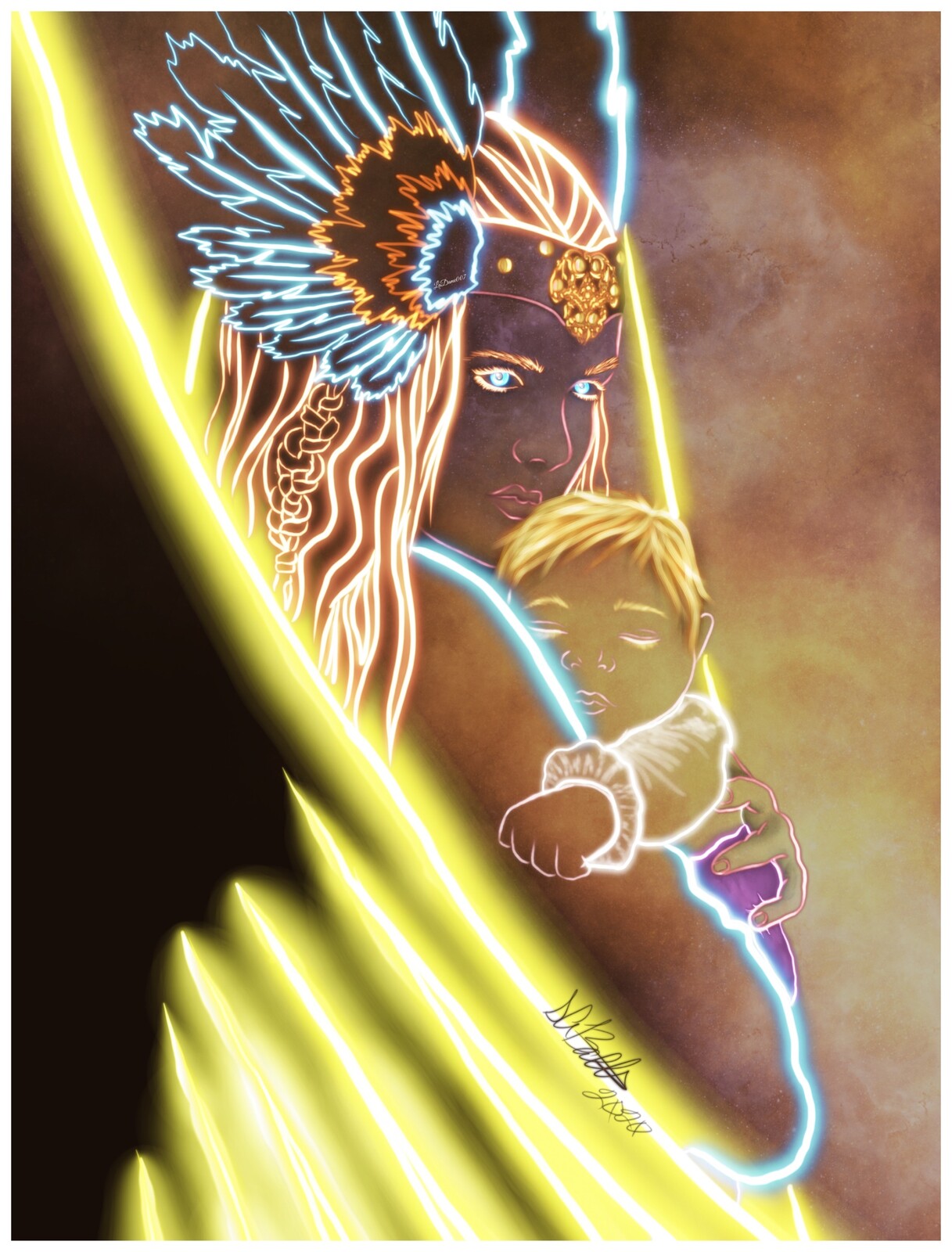 Phoenix in Light- bonus art