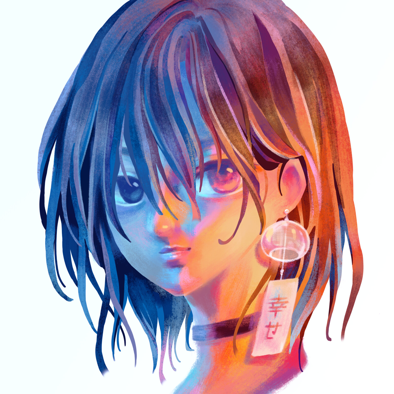 La Vy Manga Portrait of Original Character