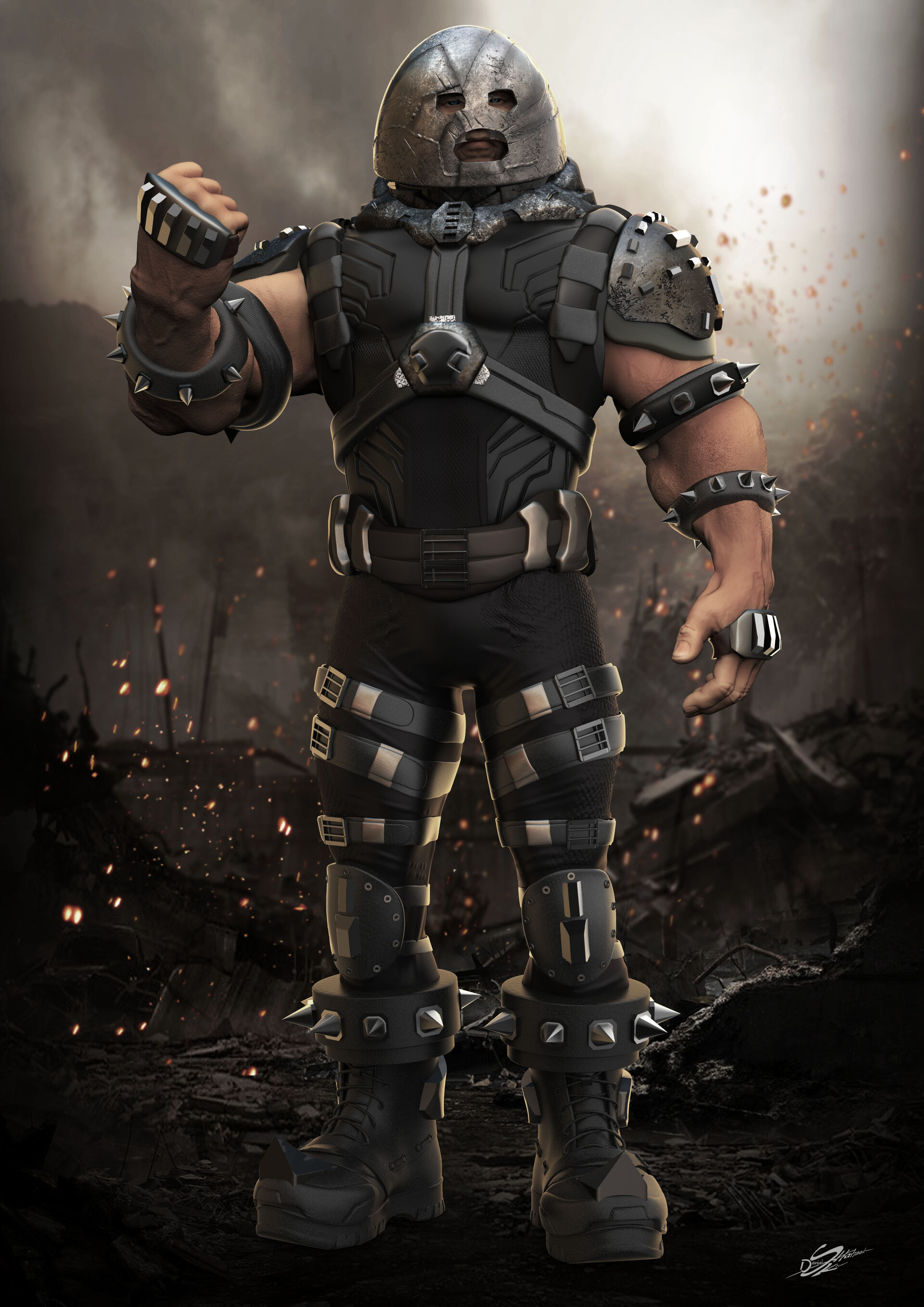 ArtStation - Juggernaut, image size:1920x2715