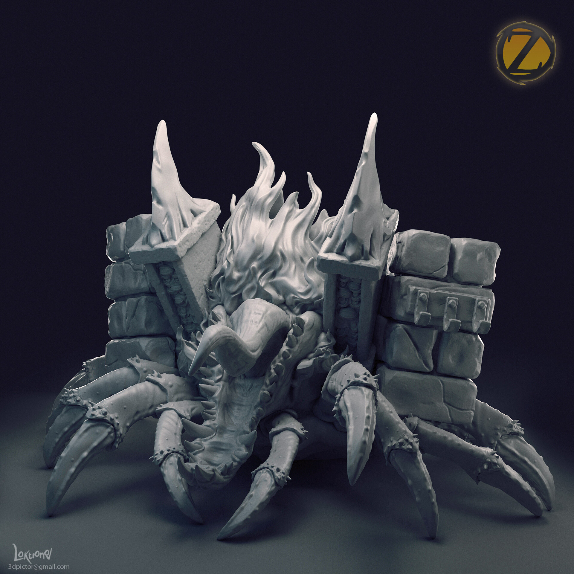 ArtStation Mimic_monster_02