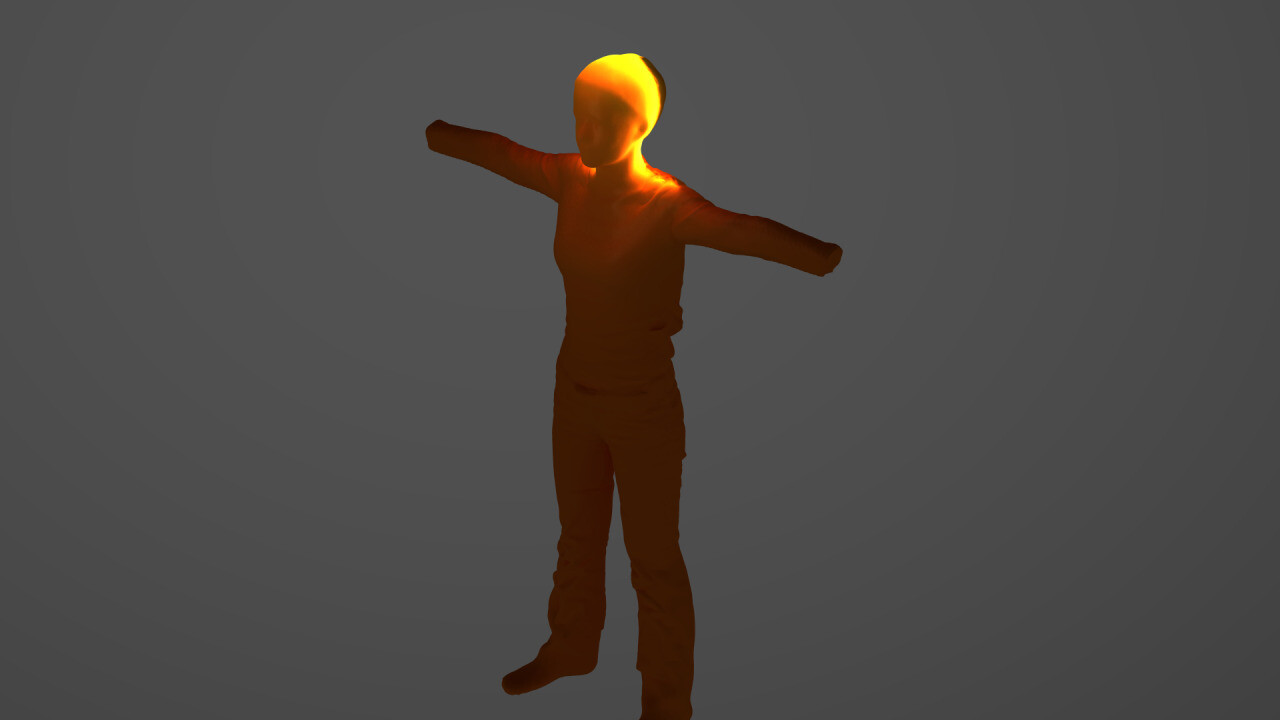 kinect scan data