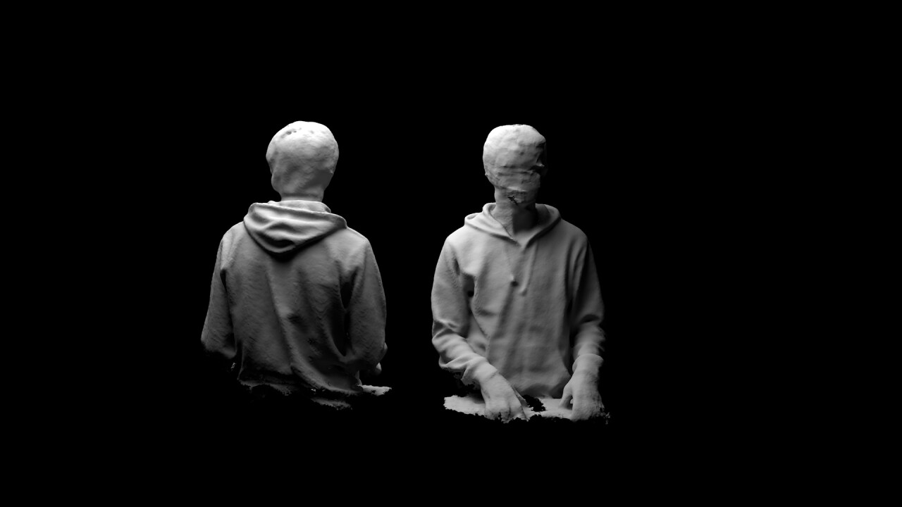 kinect scan data