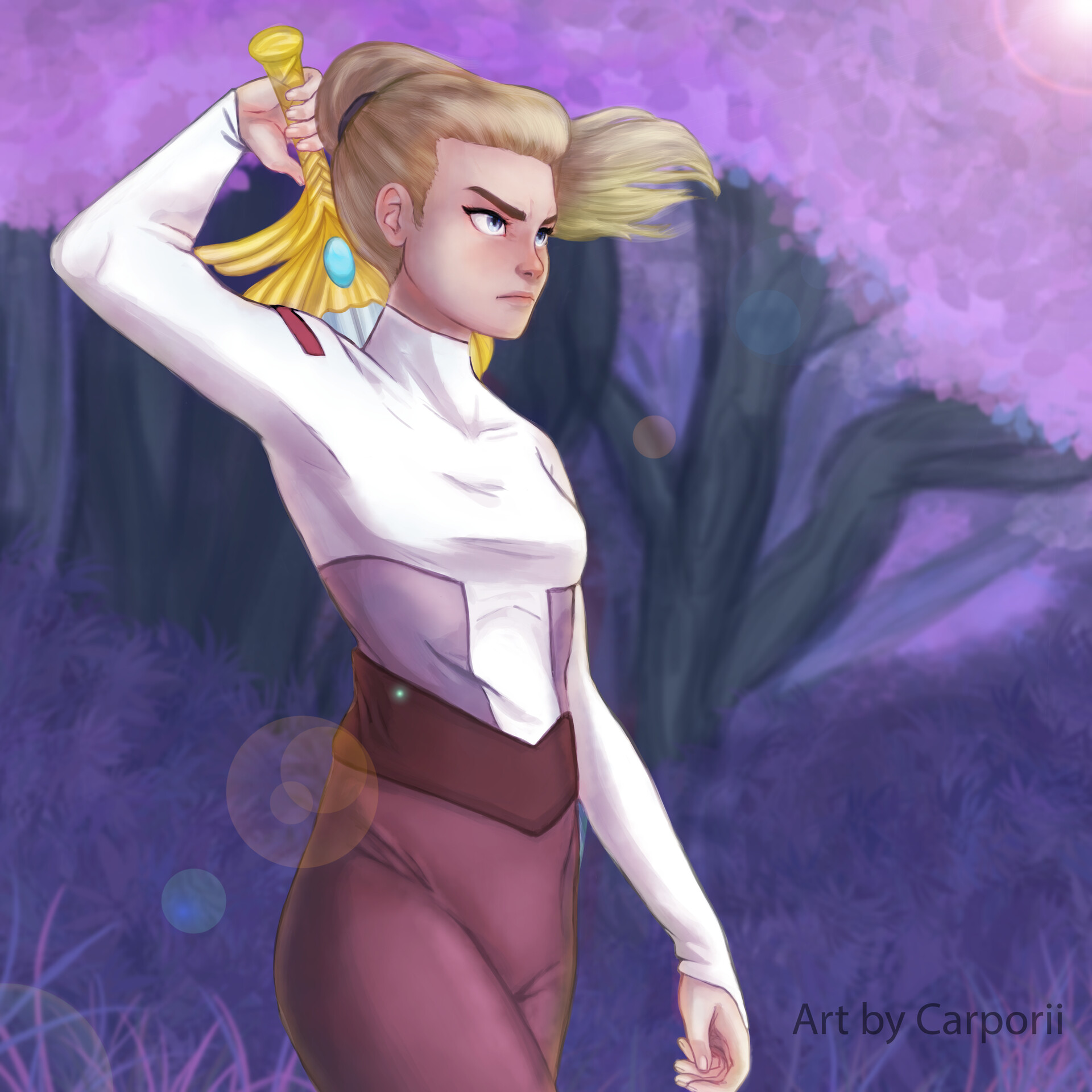 Artstation Adora She Ra And The Princesses Of Power Carol Caporrino