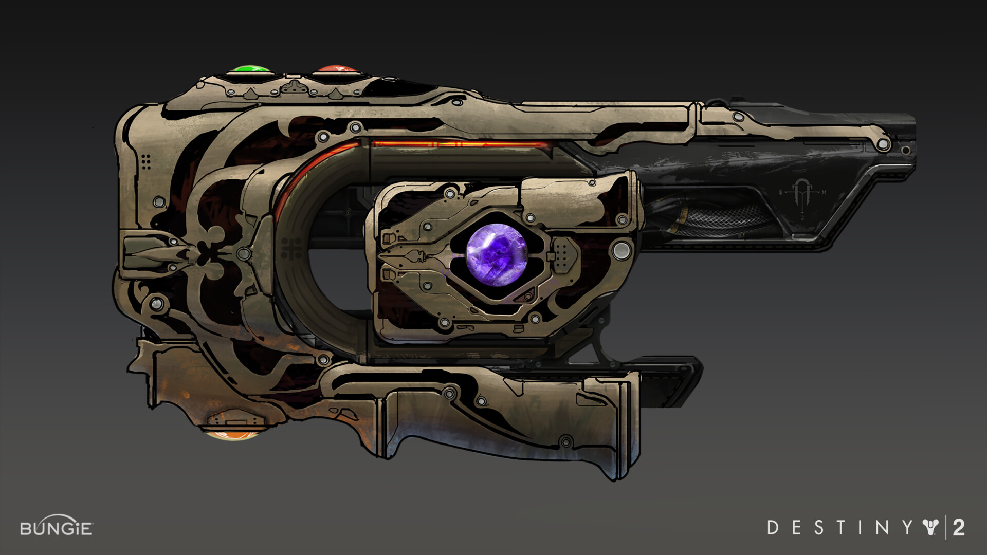 Artstation Destiny 2 Jarngreipr Weapon Design Alex Chu