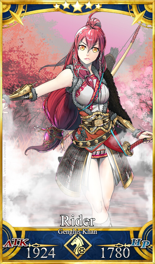 Artstation Genghis Khan Grand Rider Edogreed