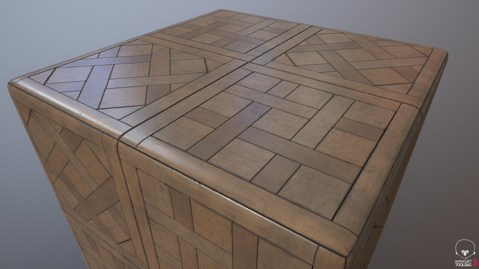 This project is my first deep dive into Substance Designer. Here's the floor texture I created.
