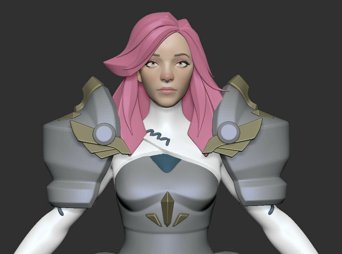Highpoly w/ polypaint