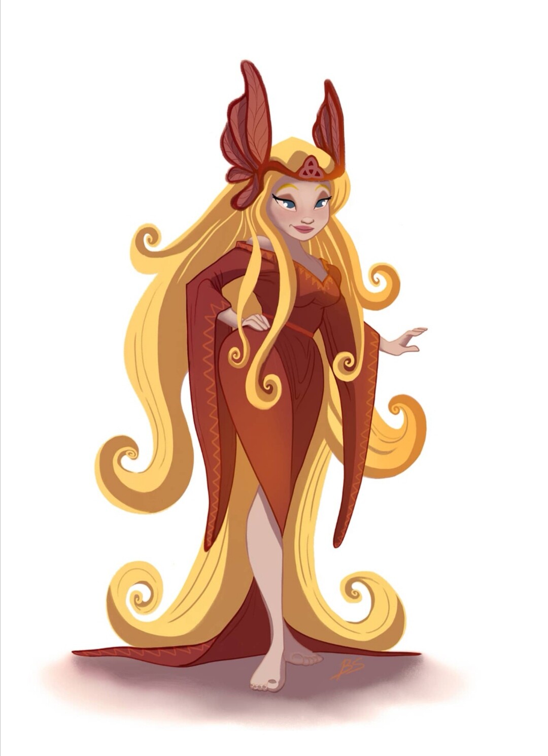 ArtStation - Norse Goddess Frigg