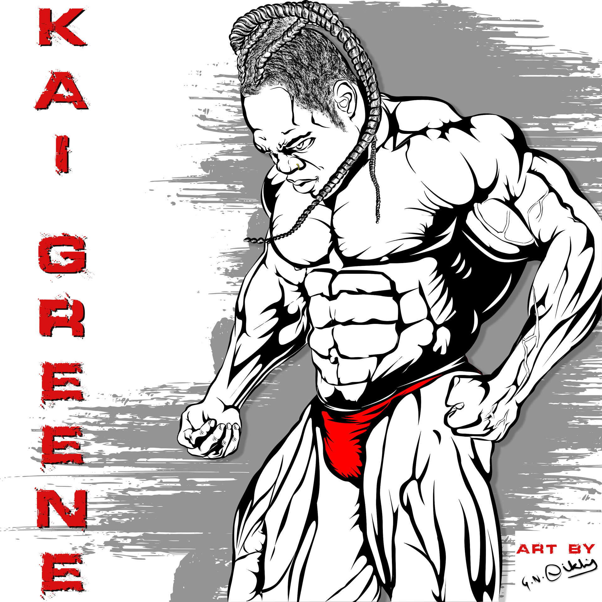 My Kai Greene Draw - 9GAG
