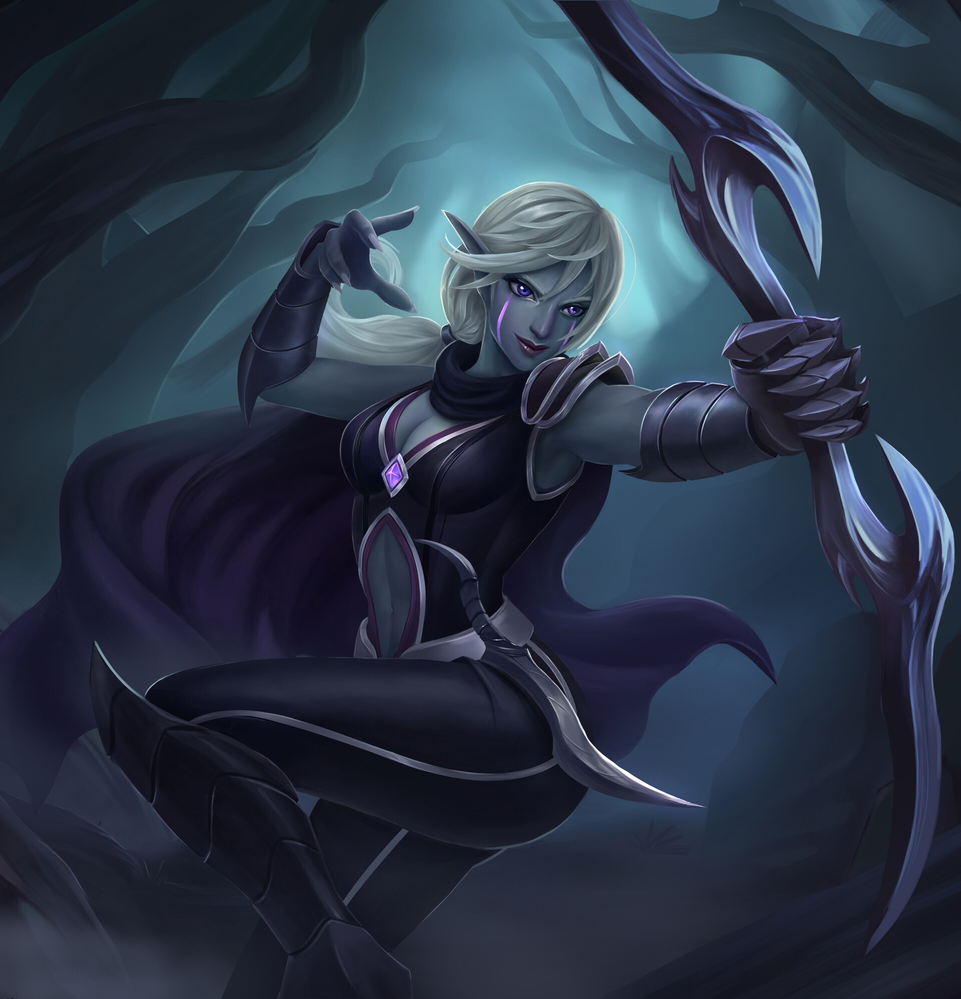Artstation Dark Elf Archer Concept John Noel Loyola Artstation Dark Elf Archer Concept John Noel Loyola