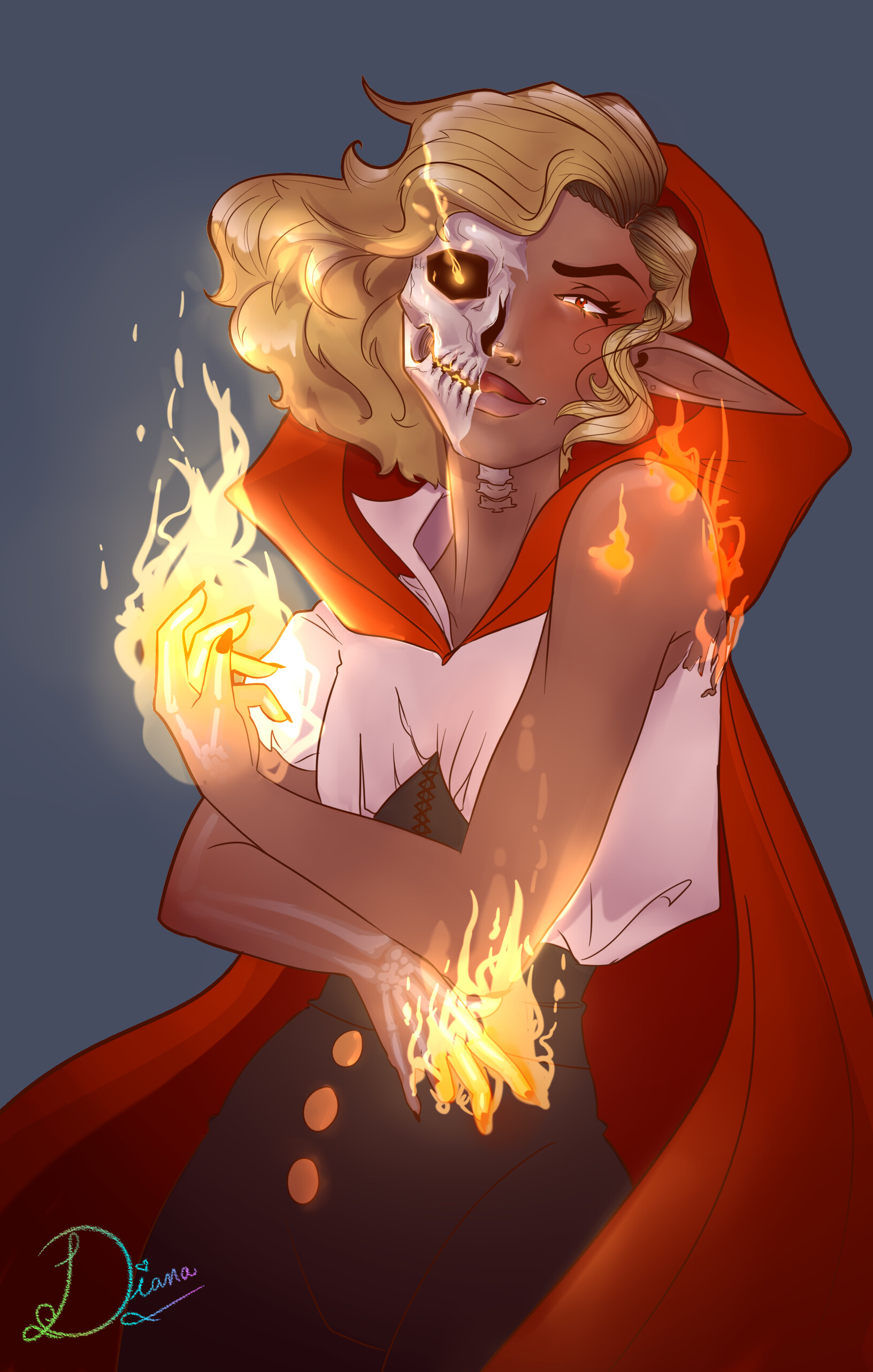 Artstation This Lich Diana Fae