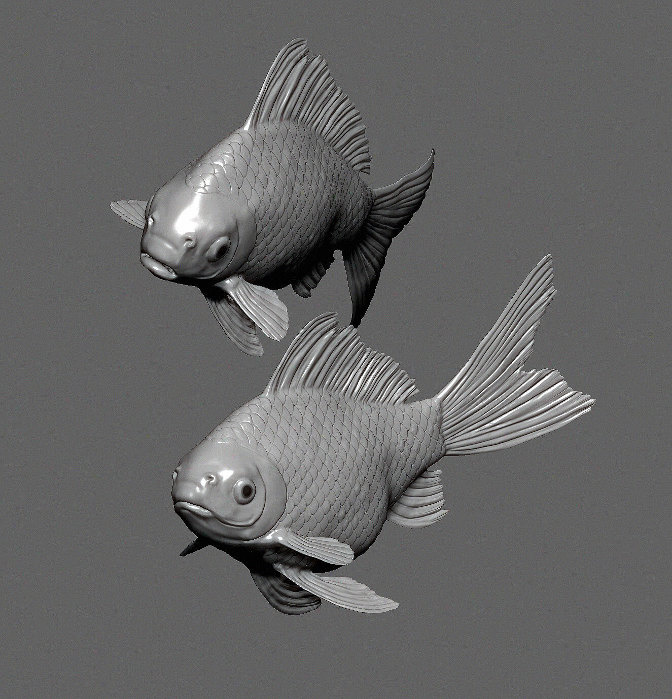 Michael Wilde Goldfish Sculpt & Zbrush Tutorial