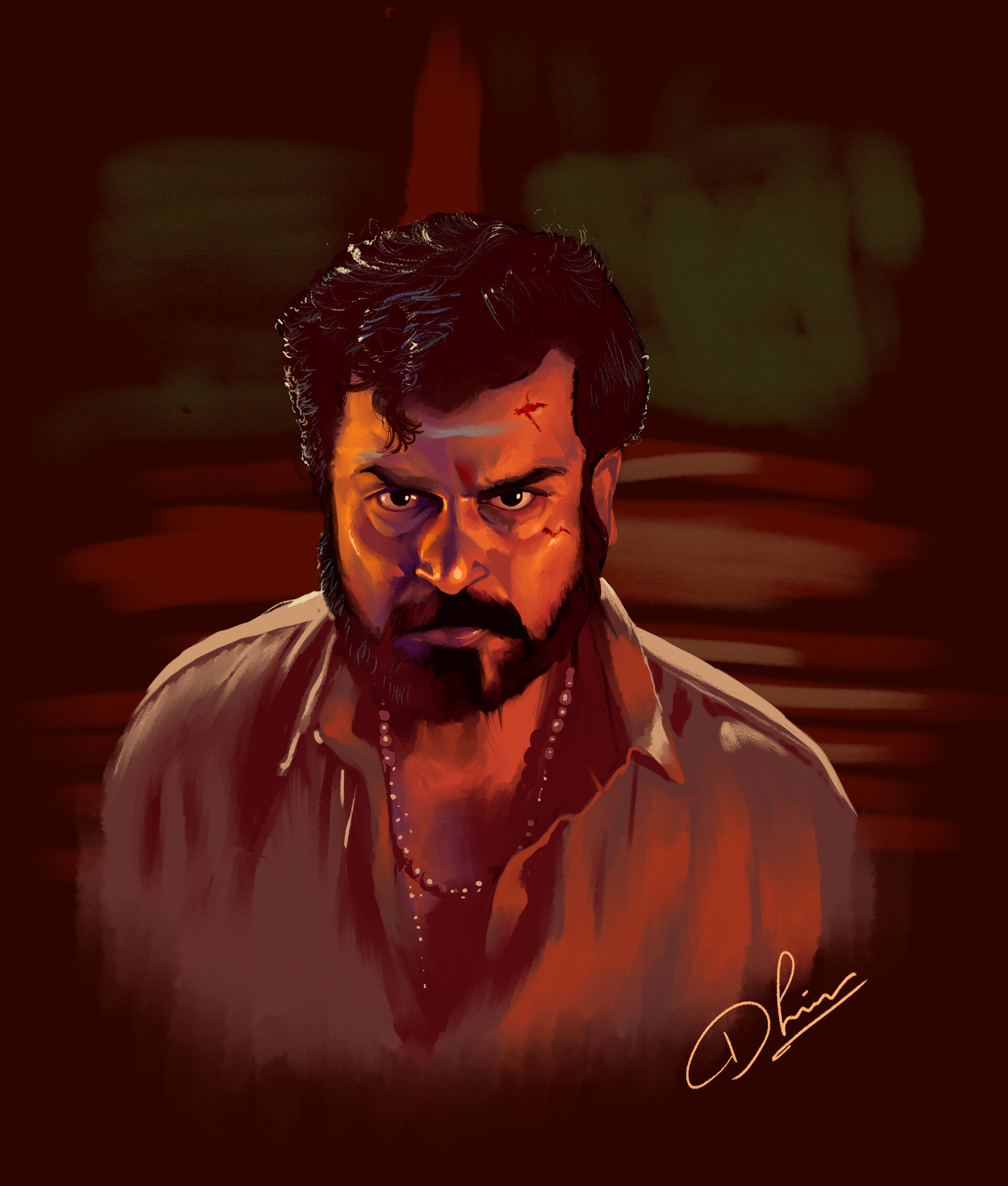 Artstation Kaithi Tamil Movie Art Work Art Of Dhina