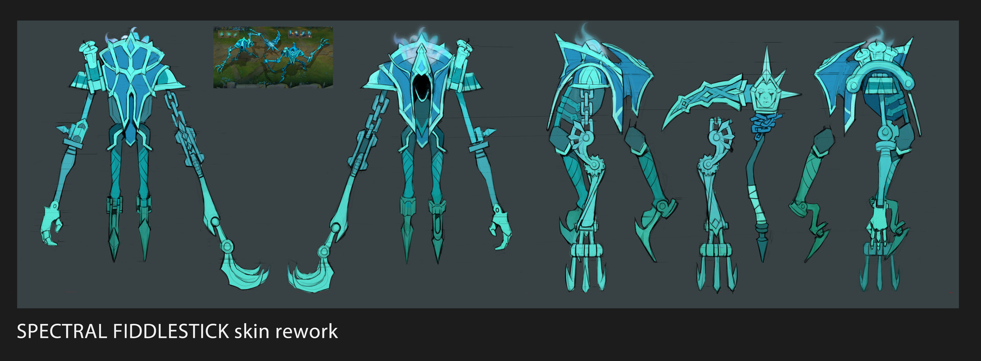 Artstation League Of Legend Character Skin Concept Tb Choi Fiddlesticks has nine skins he can use. league of legend character skin concept