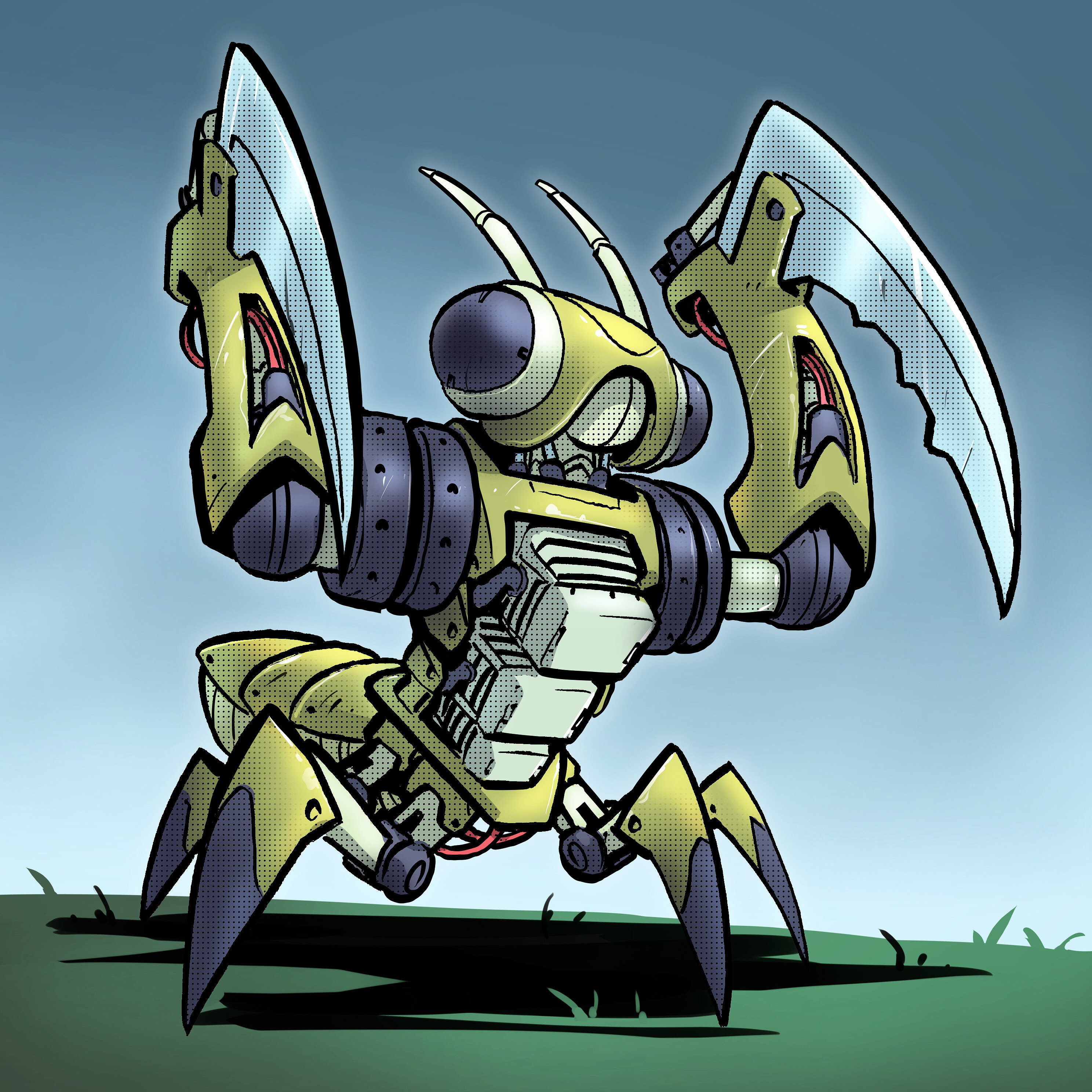 War Machines by Soufiane Idrassi : ImaginaryRobotics