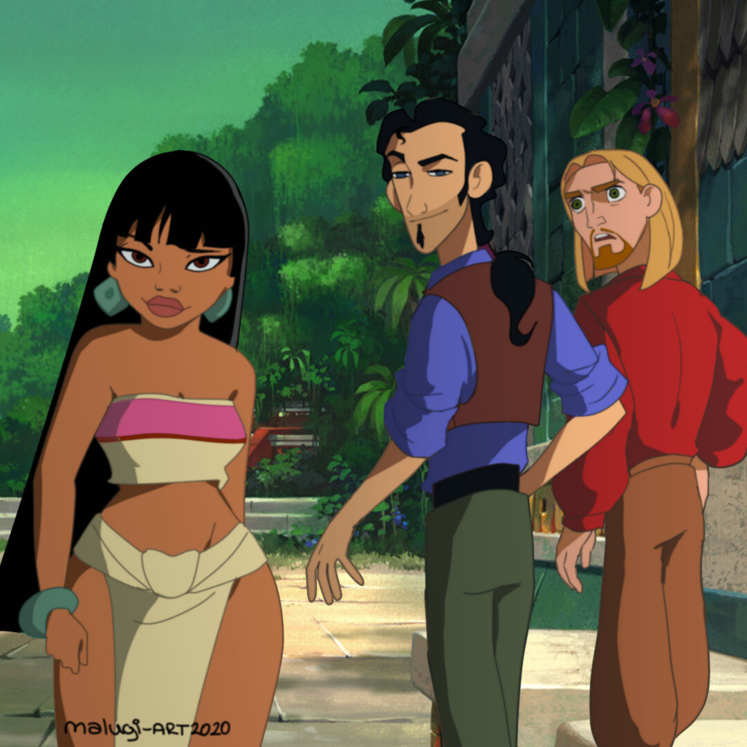 Artstation Road To El Dorado 20th Anniversary Malugi Art