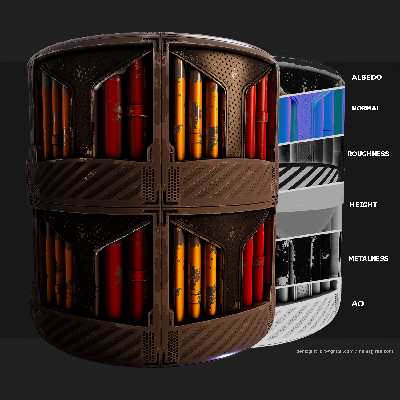 Sci-Fi Floor Panel Map Breakdown