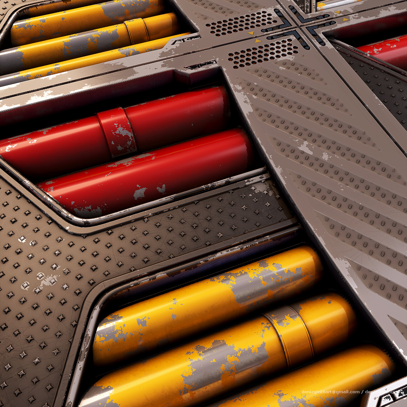 Sci-Fi Floor Panel