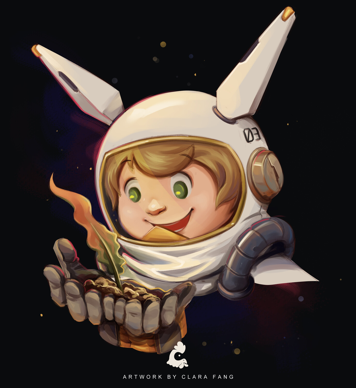 bunny space hopper