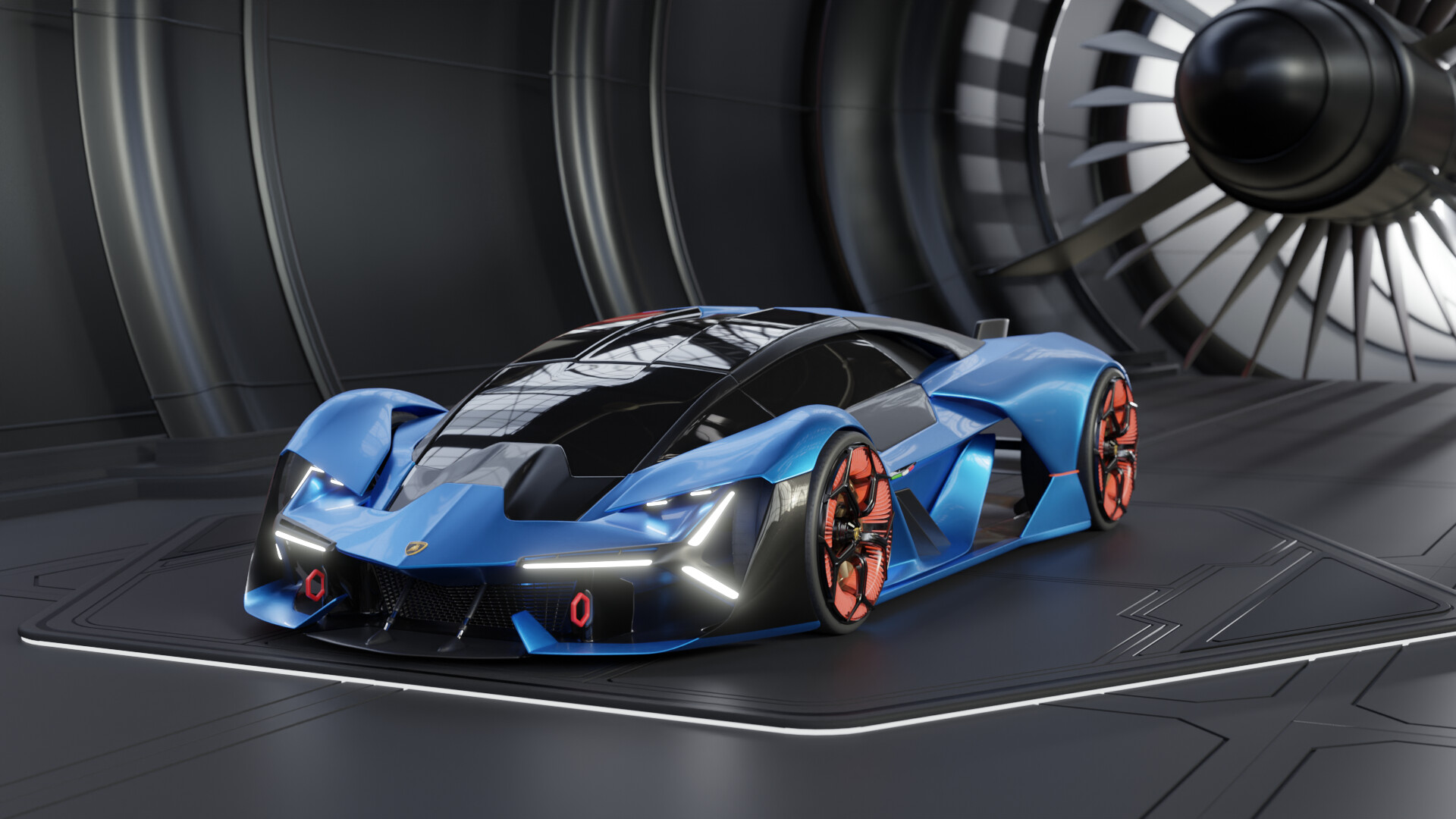 Artstation Lamborghini Terzo Millennio C C Studio