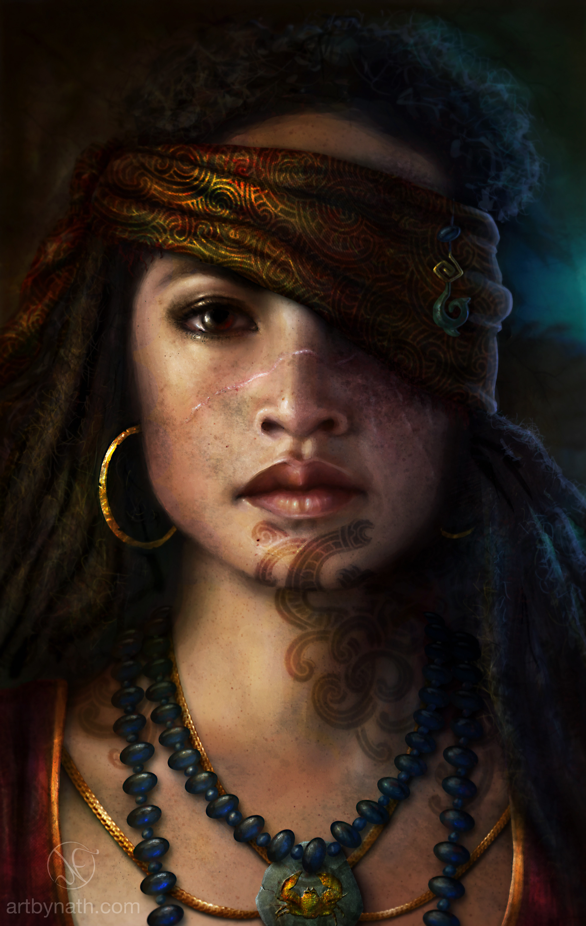 Nathascha Konieczka – Illustrator & Character Designer - Maori Pirate ...