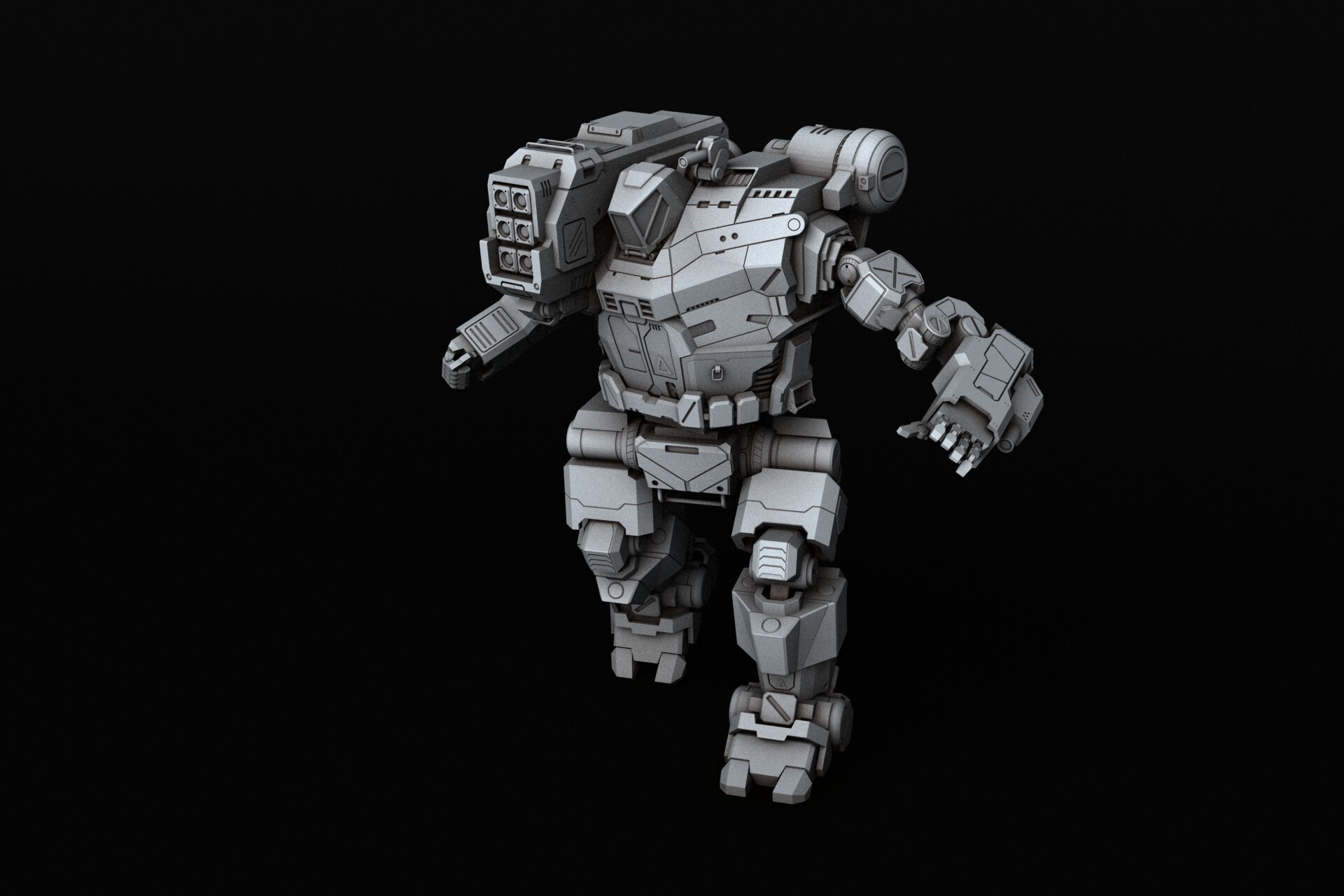 Battletech 3d models