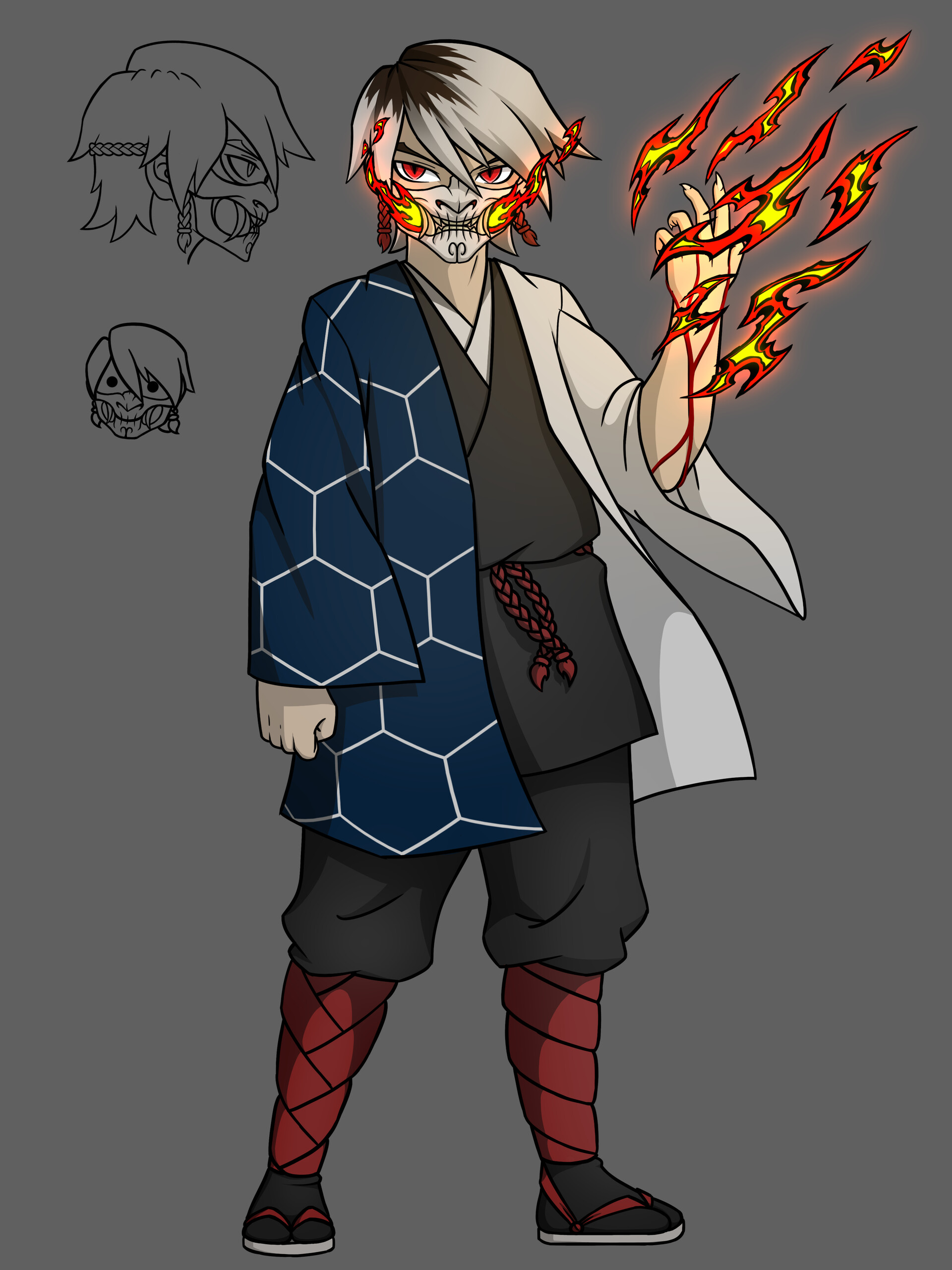 Kimetsu no Yaiba  Demon slayer mask guy, Dragon slayer, Fan drawing