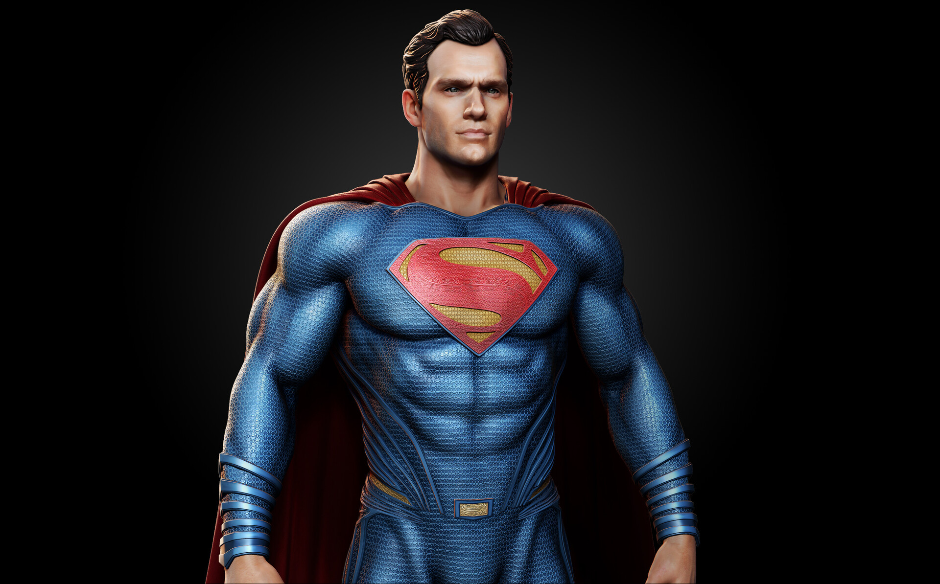 ArtStation - The best Superman is the great Henry Cavill.