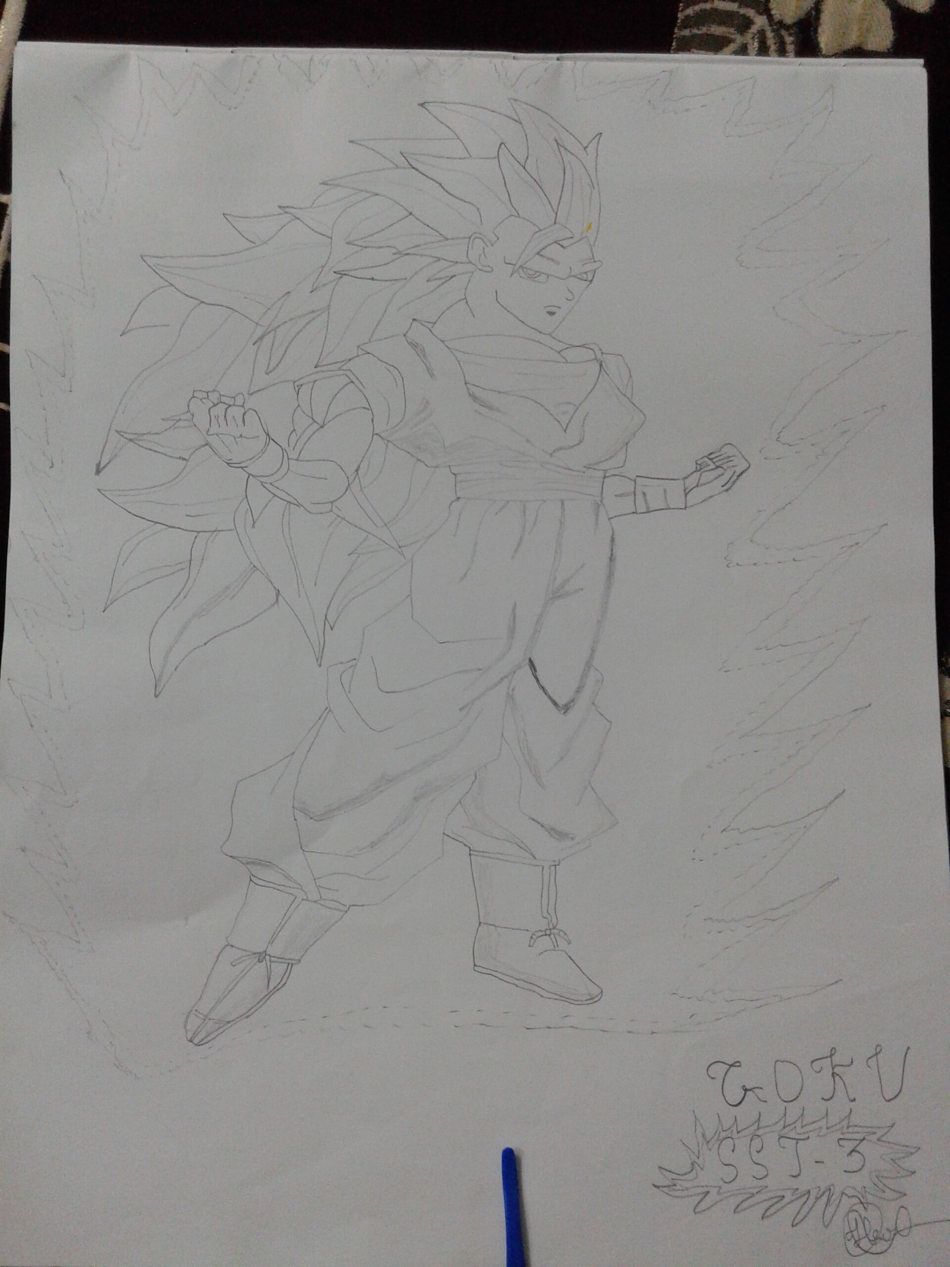 ArtStation - Goku ssj3
