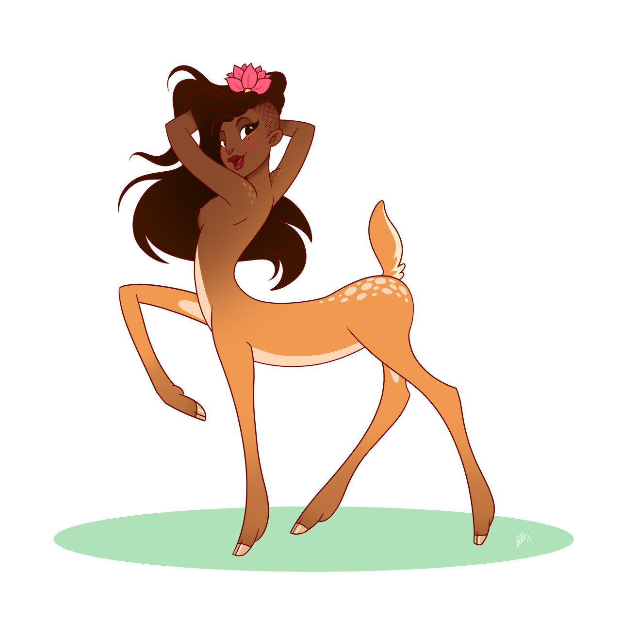 A cheeky little centaur!