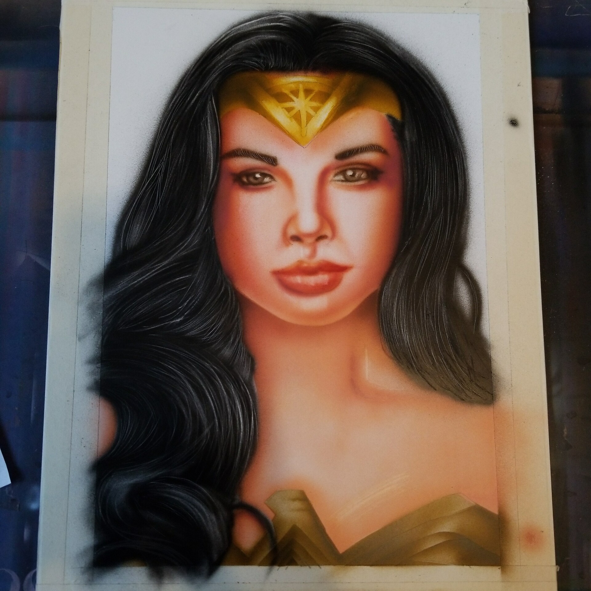 Artstation Gal Gadot Wonder Woman Tyler Prawl