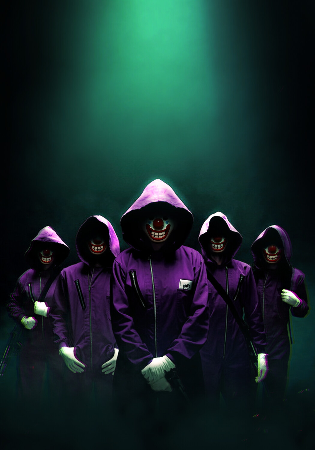 ArtStation - THE JOKER X MONEY HEIST, Mizuri