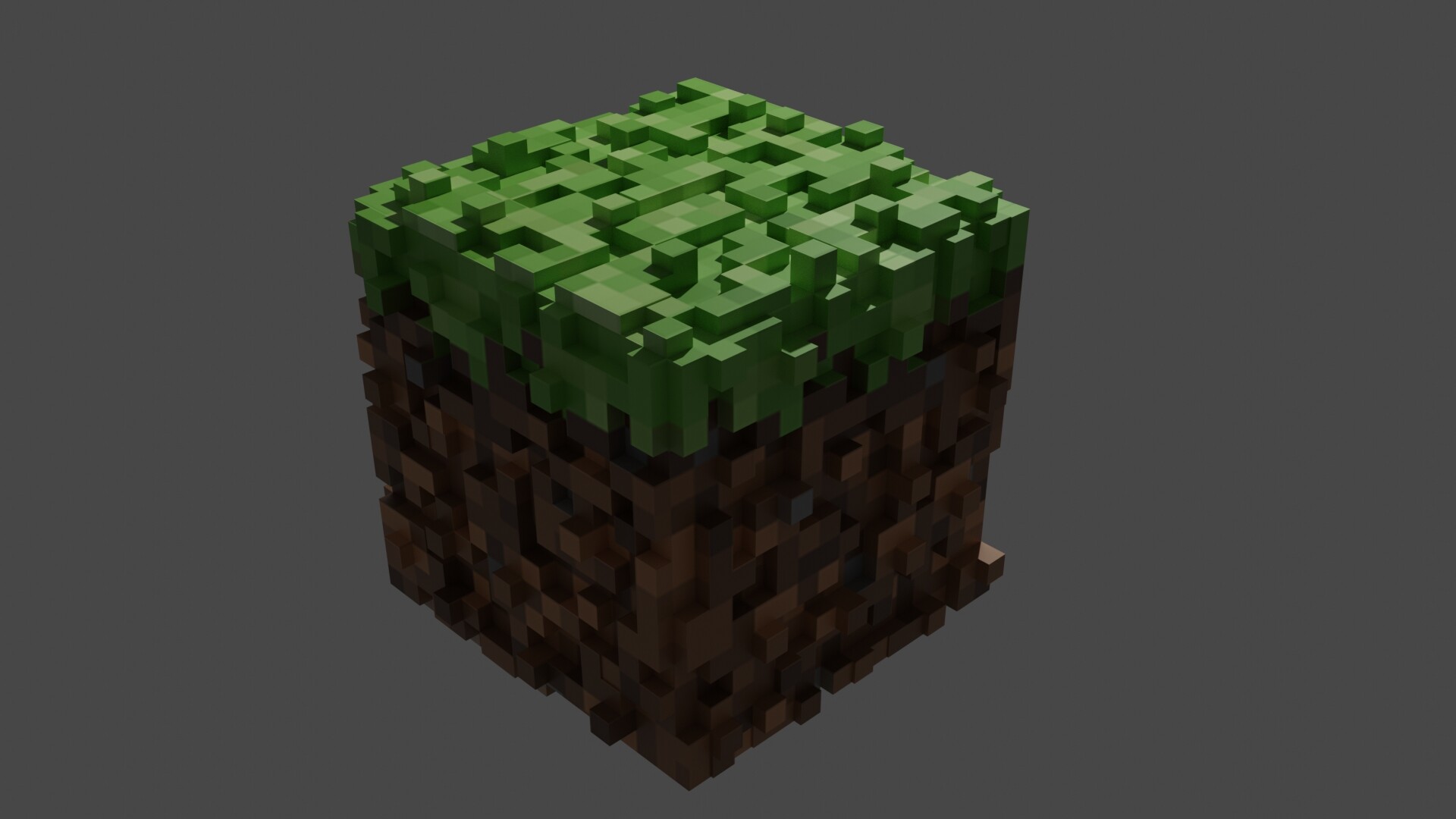 Minecraft Grass Block - Download Free 3D model by Render at Night  (@Render_at_Night) [84938a8]