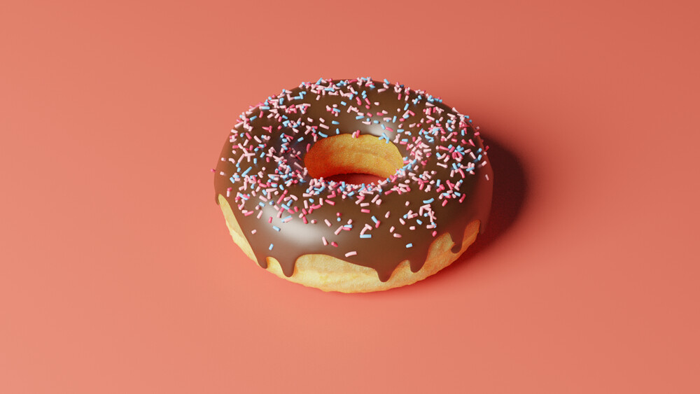 3D Donut from tutorial
