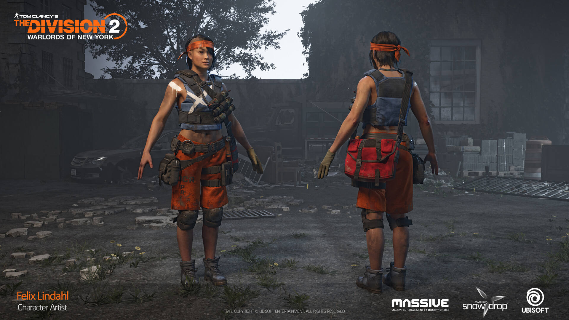 Felix Lindahl - The Division 2 Warlords of New York Character Art