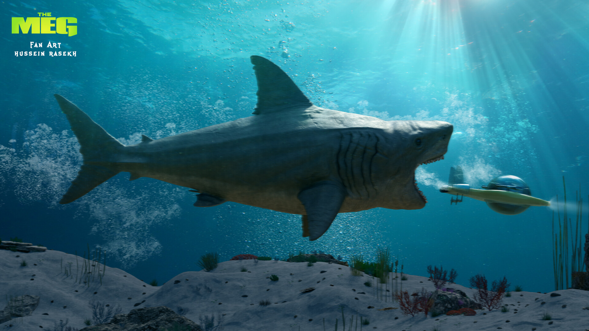 Artstation The Meg Hussein Rasekh