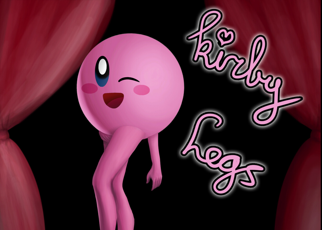 ArtStation - Photobashing - Kirby Legs!