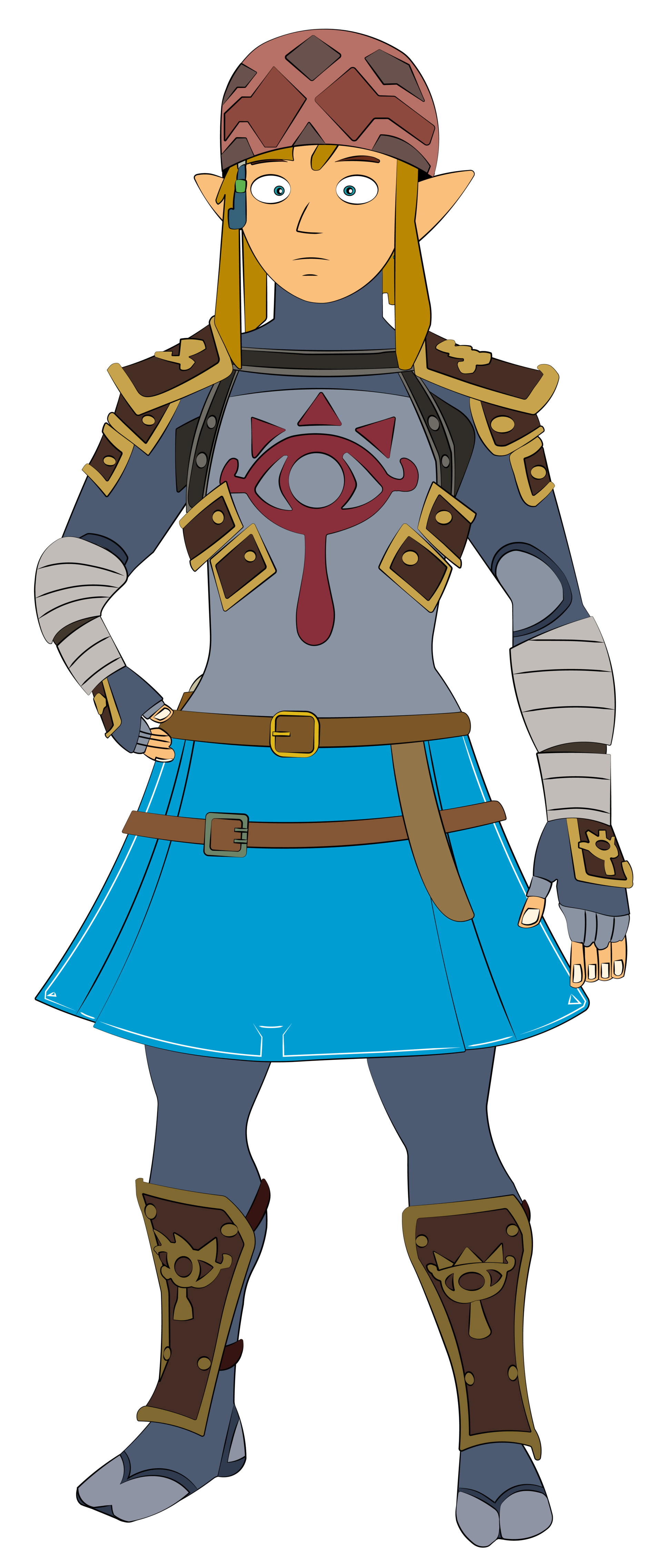 Skater skirt outfit zelda breath of the wild outlet