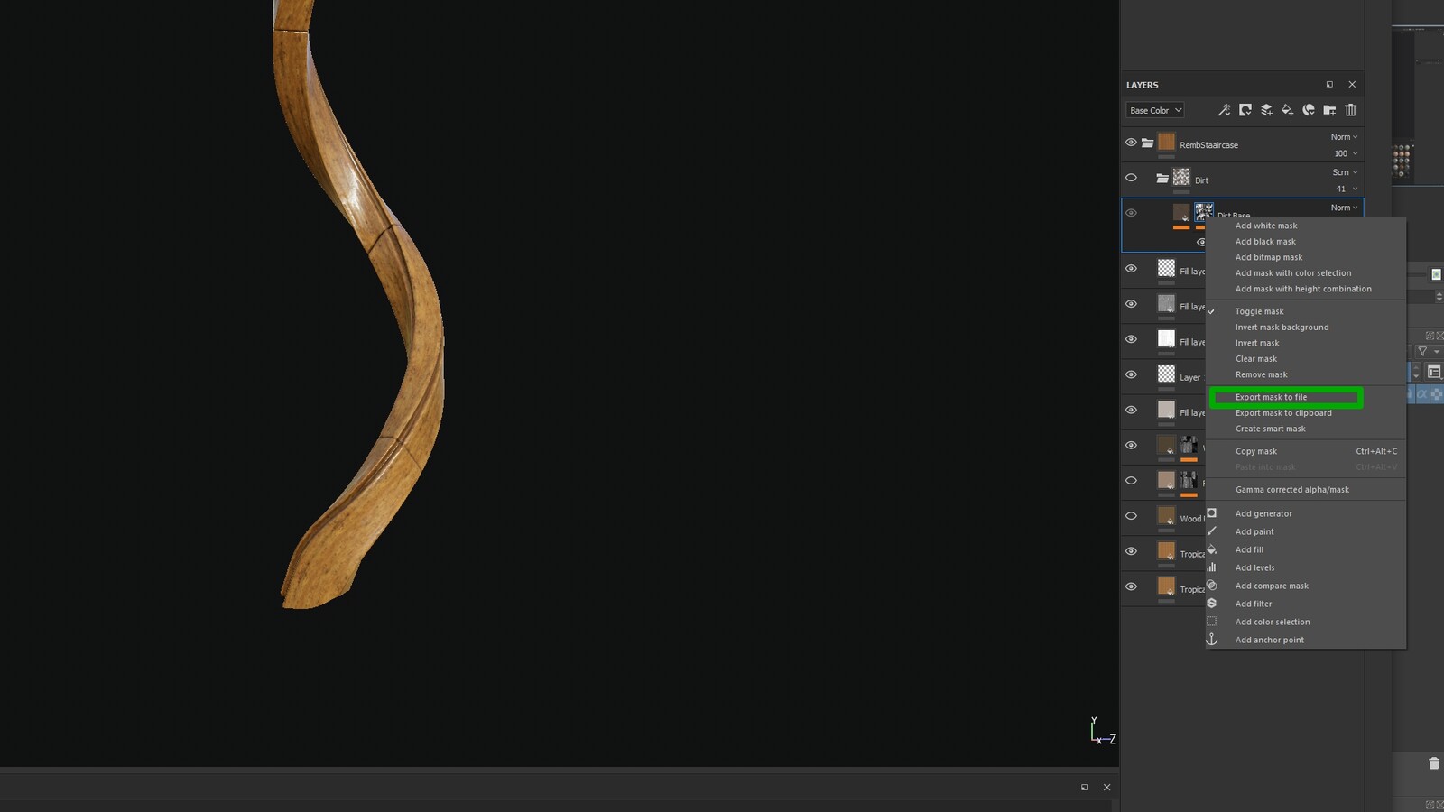 Right click and save any additional masks you wanted to output including smart masks etc.