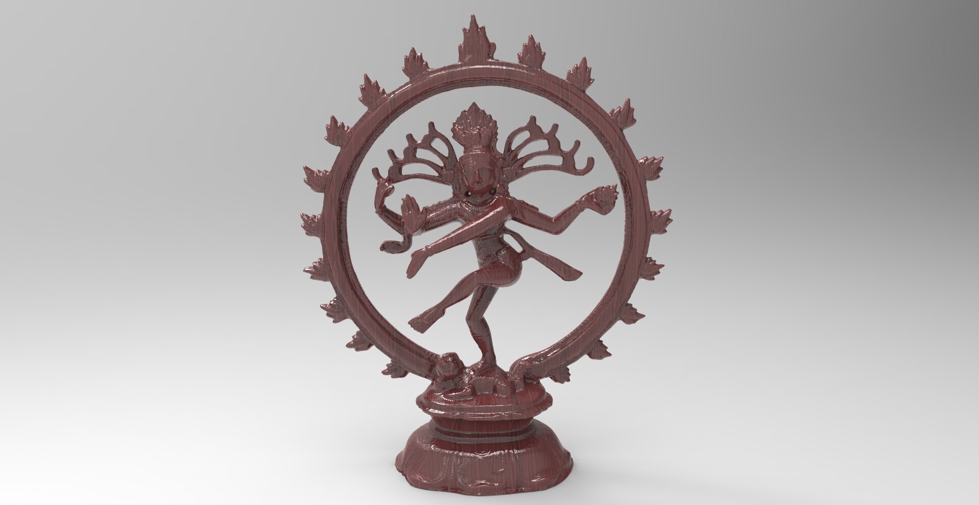 Artstation Lord Shiva Nataraja 3d Sculpture Siva Subramanian
