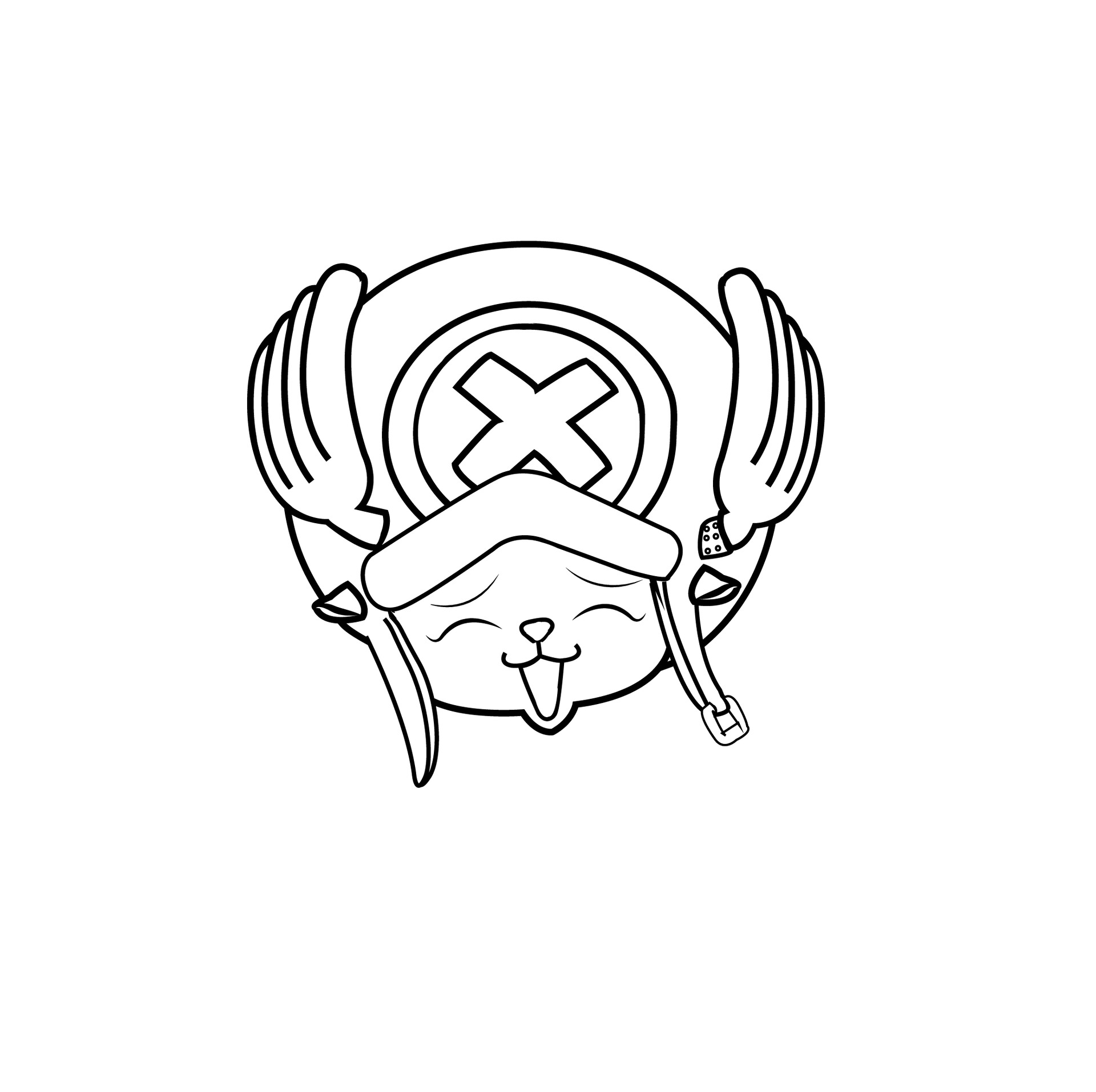 Artstation Chopper Chibi Flat Bunnyy