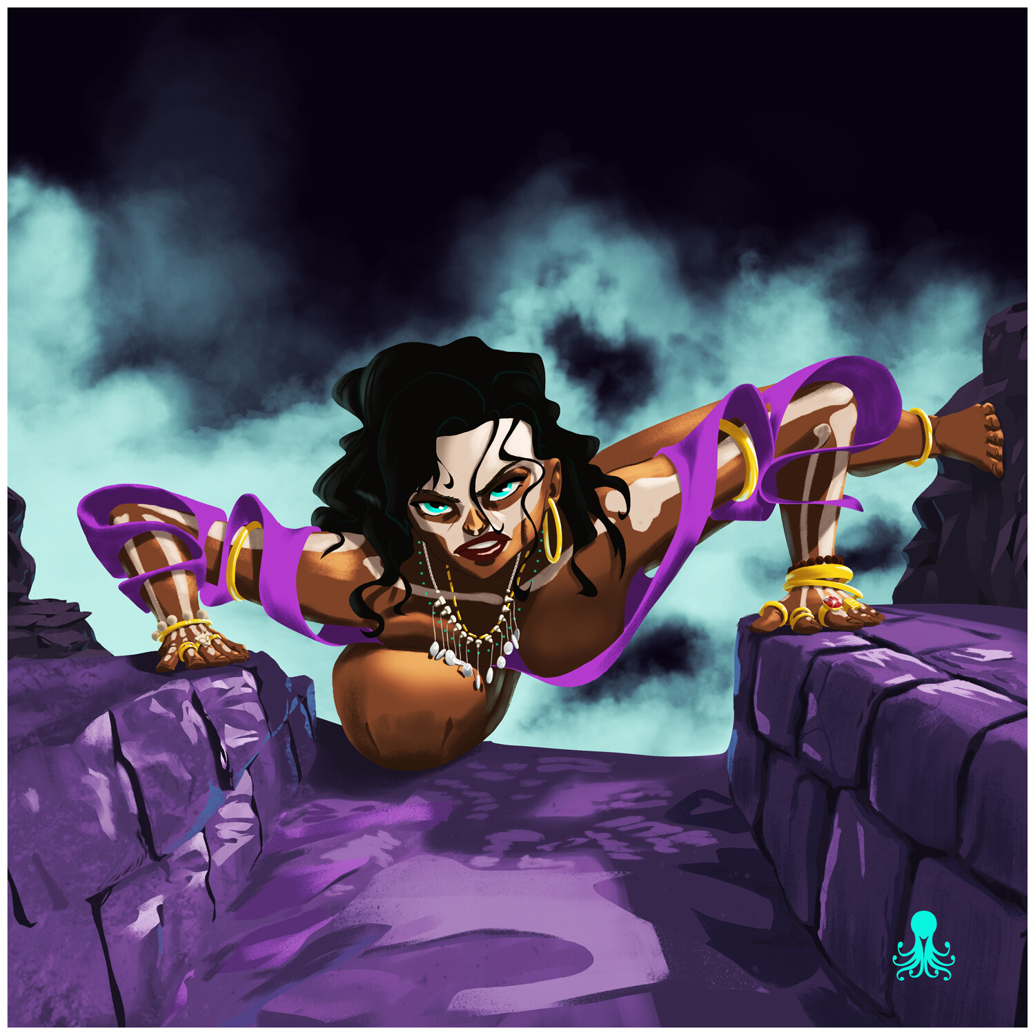 Artstation Esmeralda Fanart Calveen Sylvestre