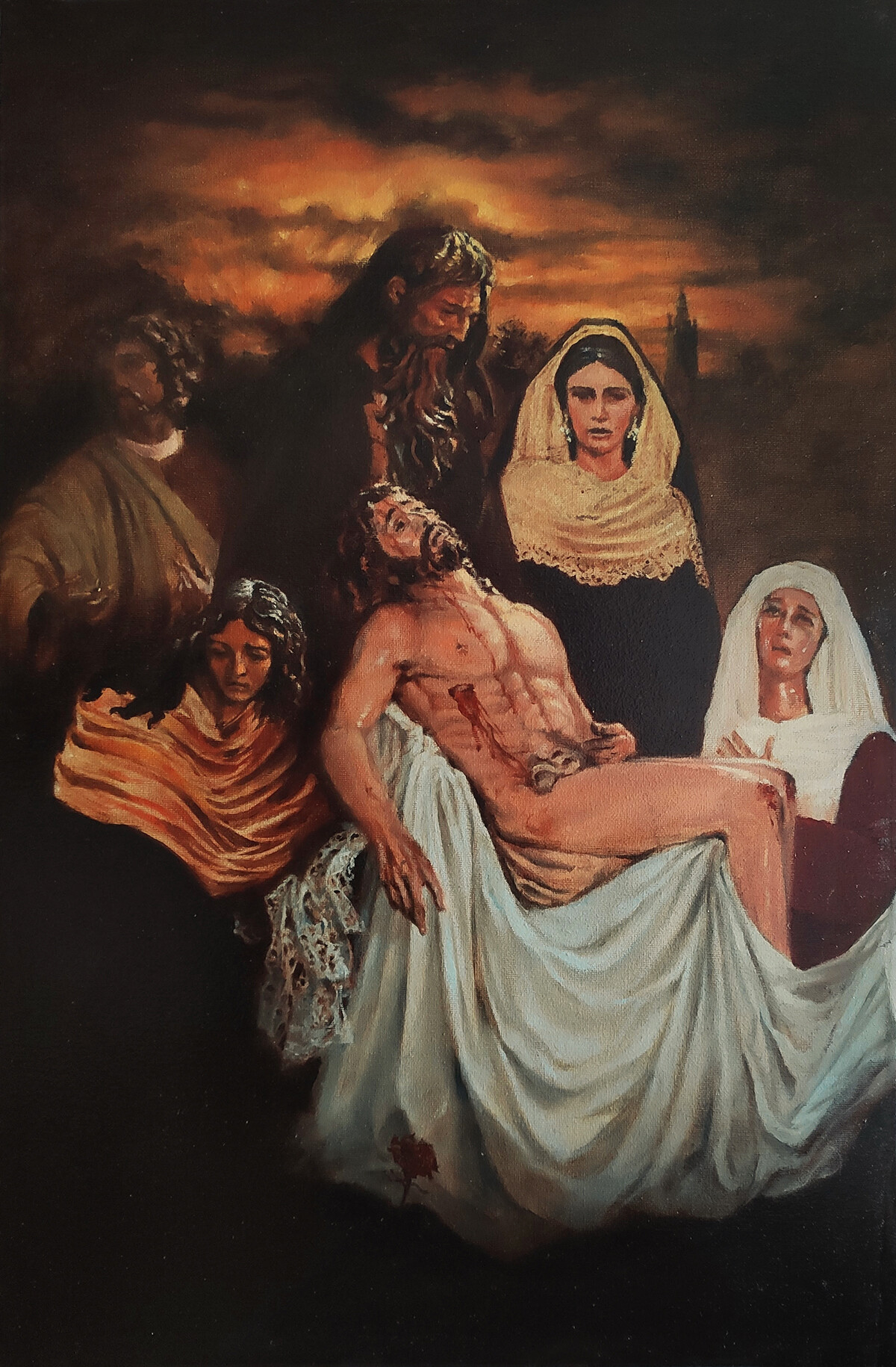 Artstation Santa Marta Oil Painting Miguel Angel Camacho