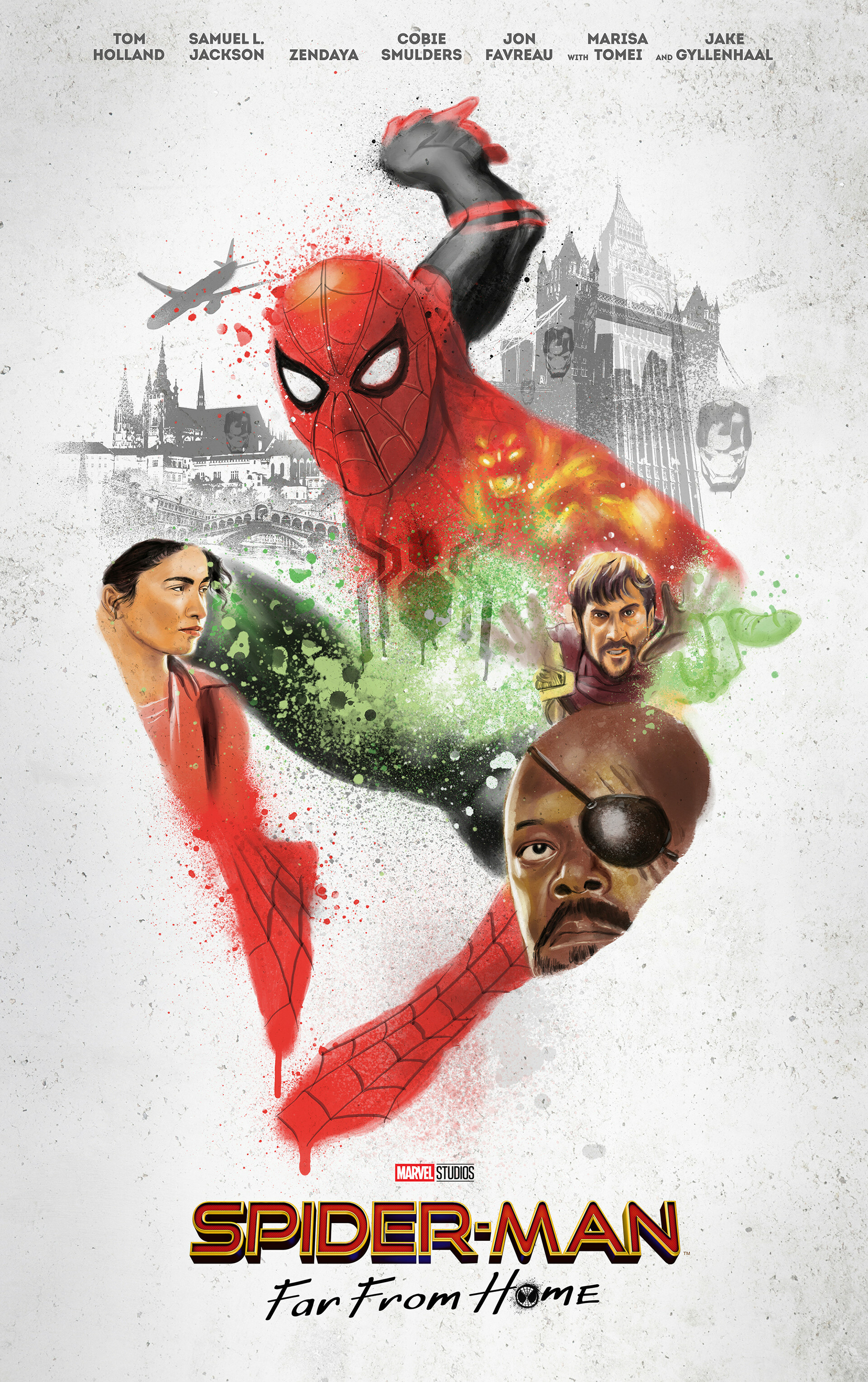 ArtStation - Spiderman : far From Home - Alternate Movie Poster